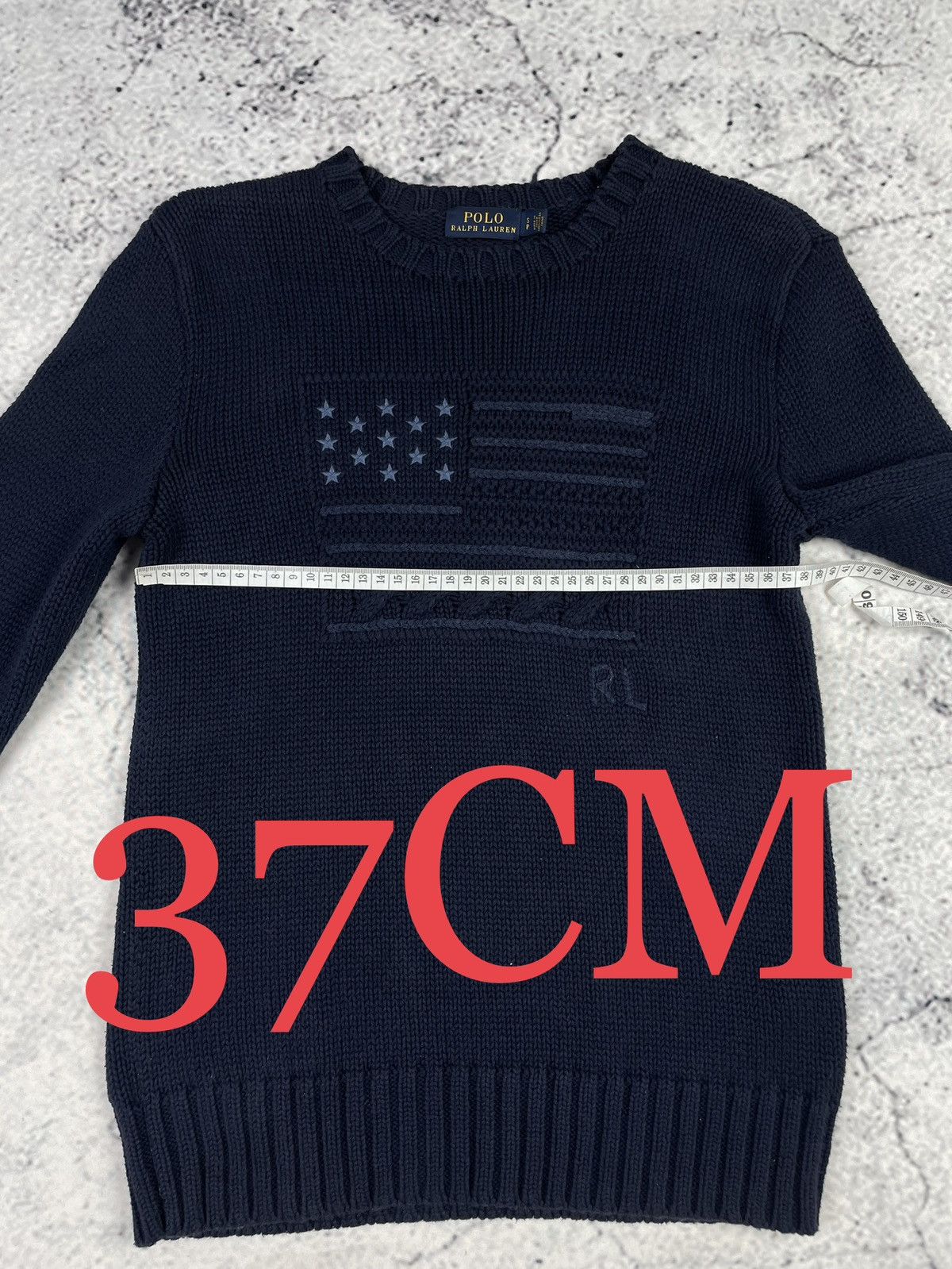 Polo Ralph Lauren Polo by Ralph Lauren S USA Flag Sweater Money Classi Size S / US 4 / IT 40 - 4 Thumbnail