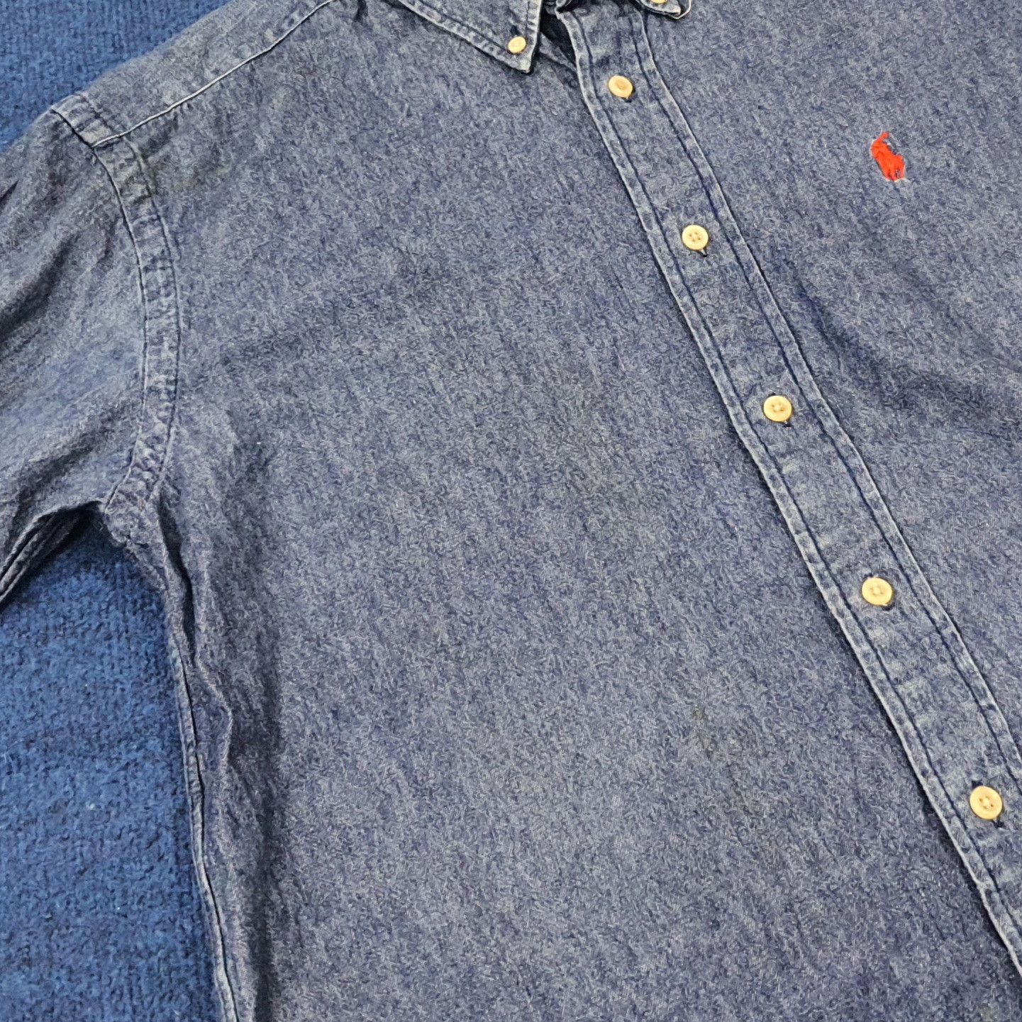 Polo Ralph Lauren Vintage PoloGround Sport Button Up Shirt C259N73 Size US M / EU 48-50 / 2 - 9 Thumbnail