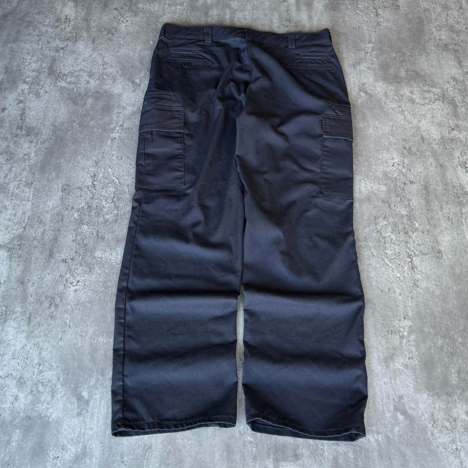 Carhartt × Vintage Navy Blue Baggy Cahrartt Style Essential Cargo Pants Size US 40 / EU 56 - 2 Thumbnail