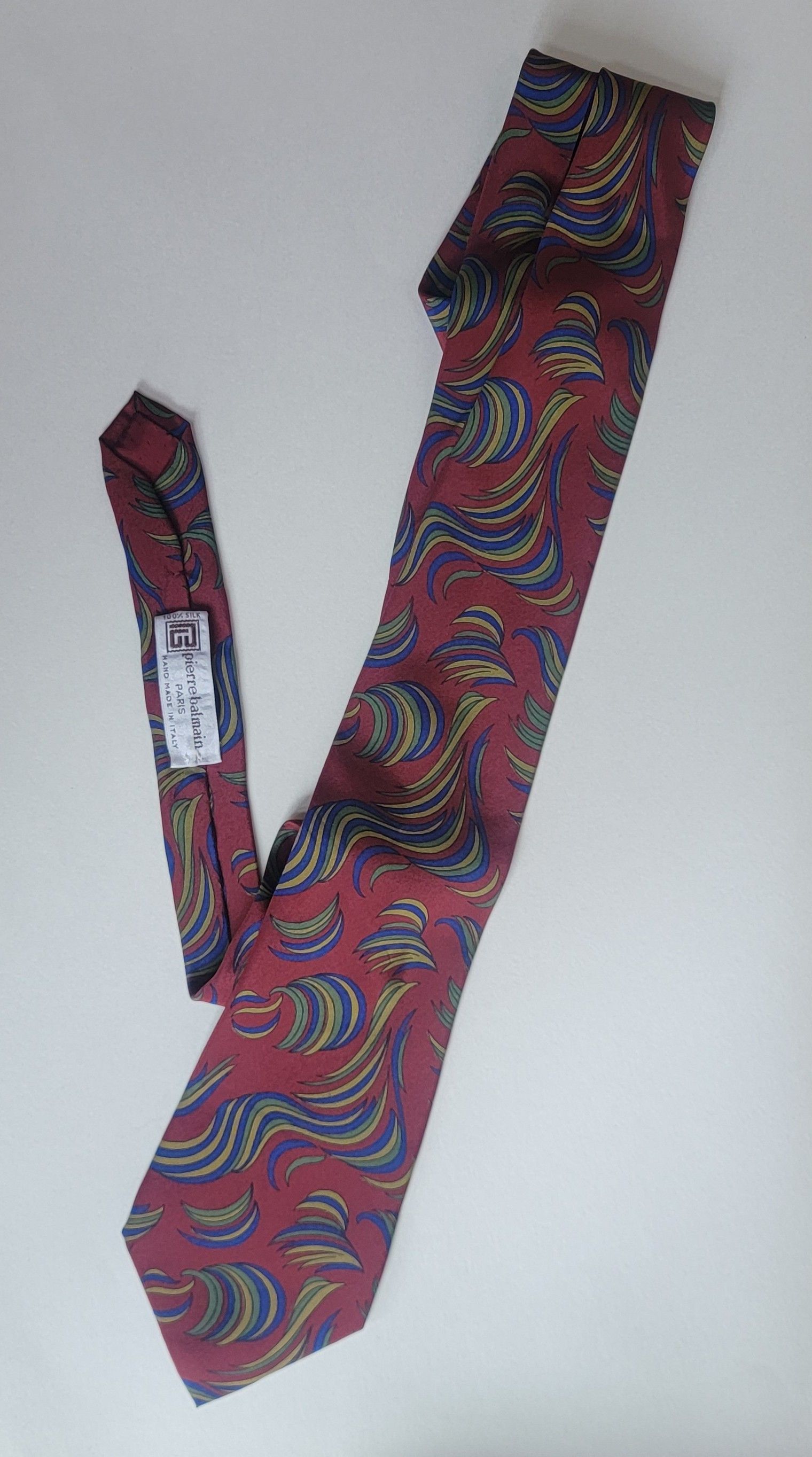 Balmain × Pierre Balmain × Vintage Vintage Balmain Tie Size ONE SIZE - 1 Thumbnail