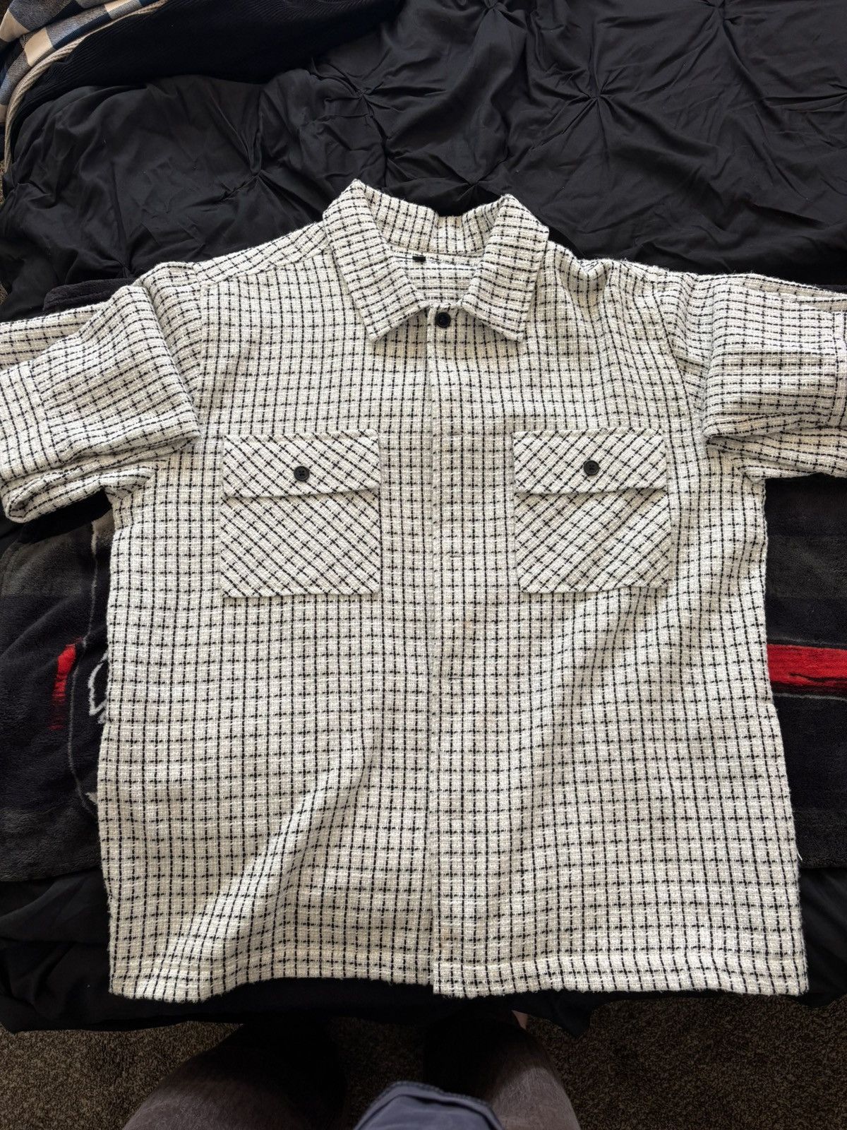 Pacsun Black and White patterned Sweater Size US L / EU 52-54 / 3 - 2 Thumbnail