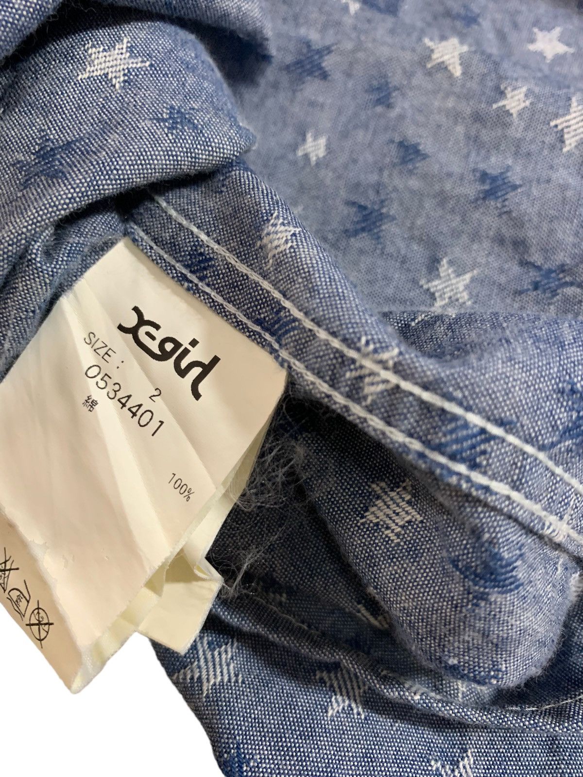 Designer × Japanese Brand X-GIRL JAPANESE BRAND SHIRT Size US S / EU 44-46 / 1 - 8 Thumbnail