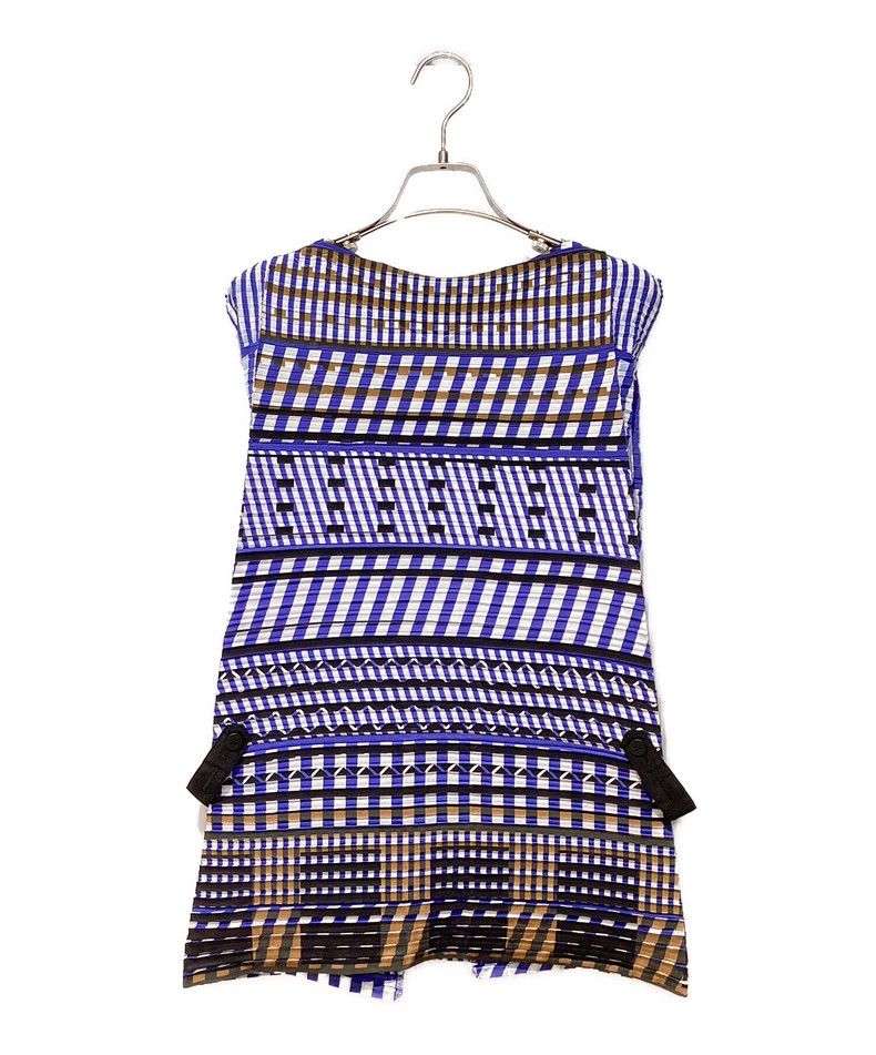 Issey Miyake Issey Miyake Geometric printed pleated top Size M / US 6-8 / IT 42-44 - 2 Thumbnail