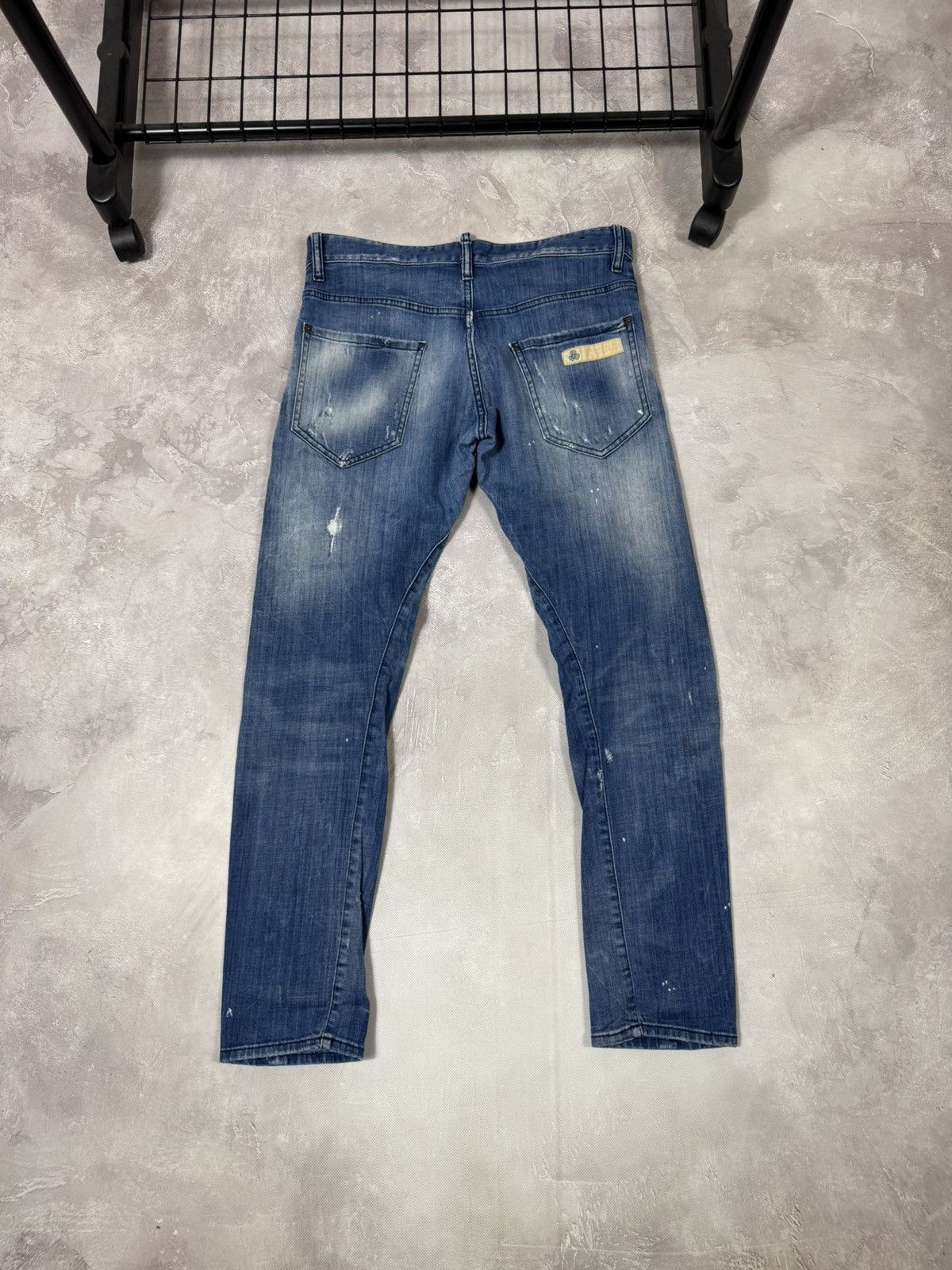 Dsquared2 Dsquared2 Distressed Y2k Slim Jeans Size US 32 / EU 48 - 11 Thumbnail