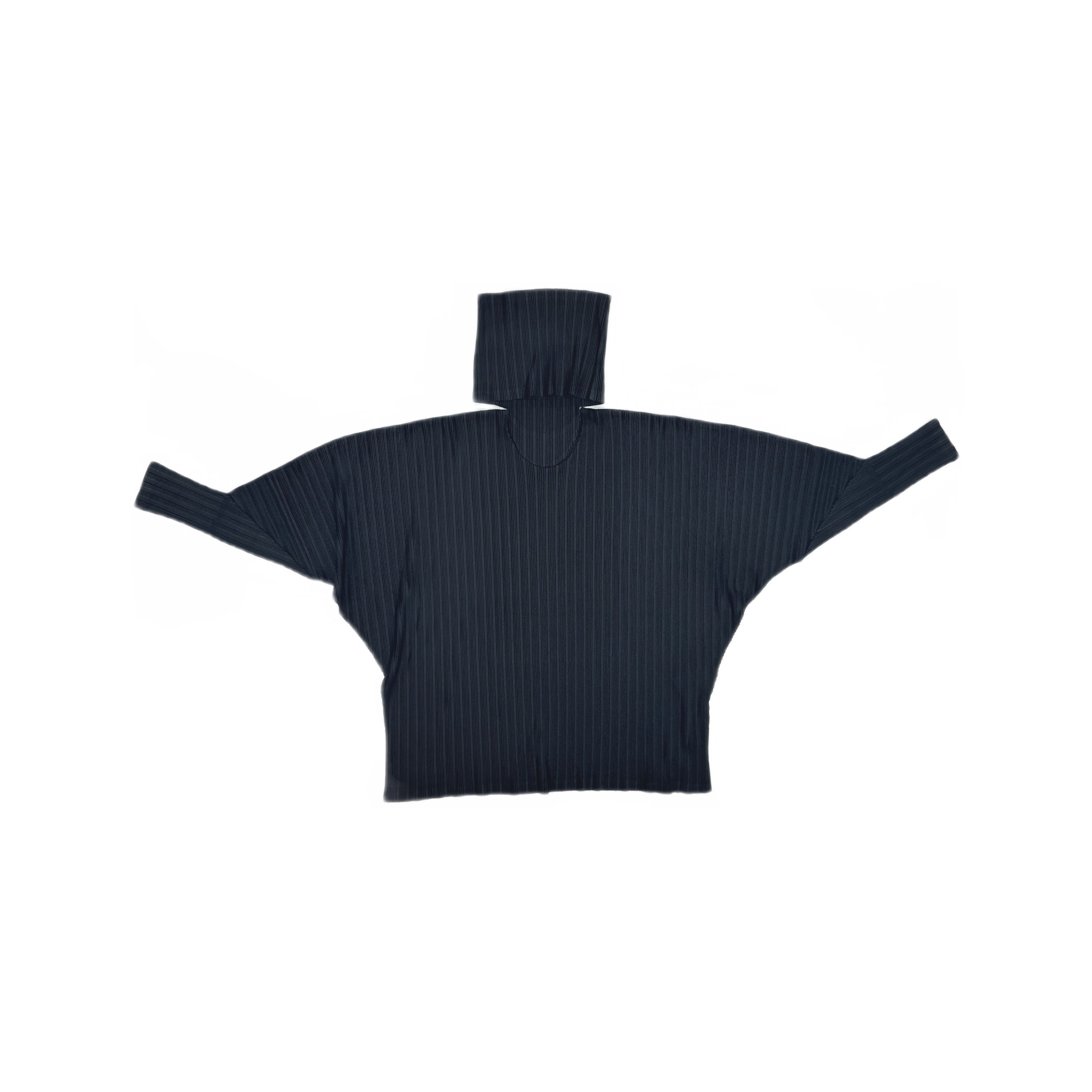 Pleats Please Issey Miyake Pleats Please Issey Miyake Pleated Turtleneck Top Size M Size M / US 6-8 / IT 42-44 - 1 Thumbnail