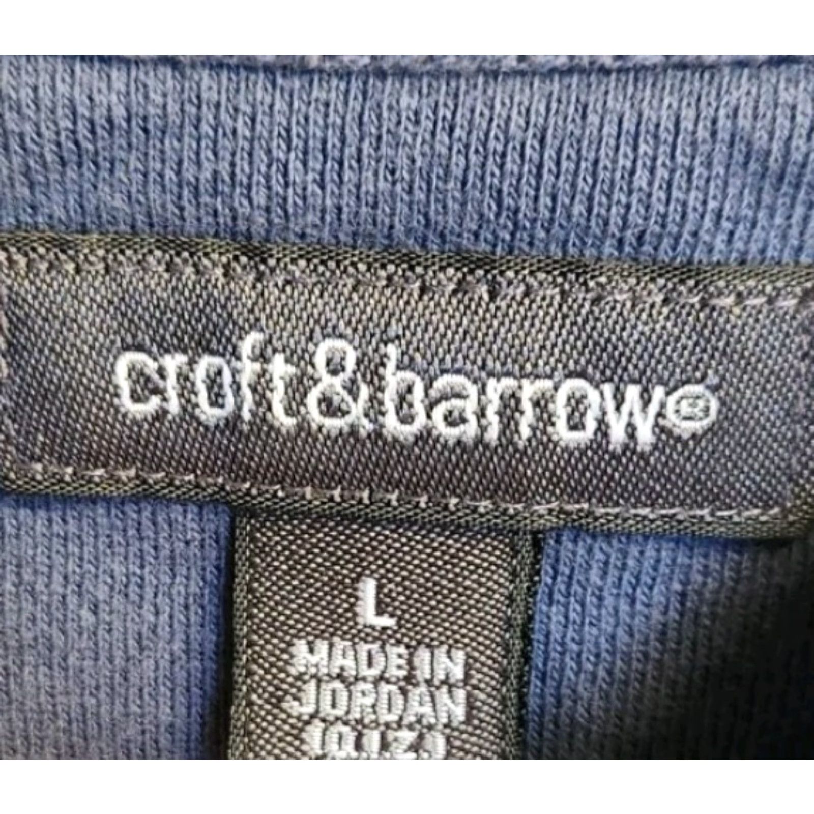 Croft & Barrow Croft & Barrow Sweatshirt Men L Large Blue Bass Fishing Big Fish Vintage Sweater Size US L / EU 52-54 / 3 - 7 Thumbnail