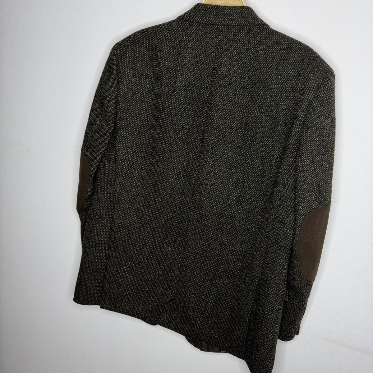Harris Tweed Vintage Harris Tweed Blazer Tweed Jacket Wool Green Oldmoney Size US L / EU 52-54 / 3 - 7 Thumbnail