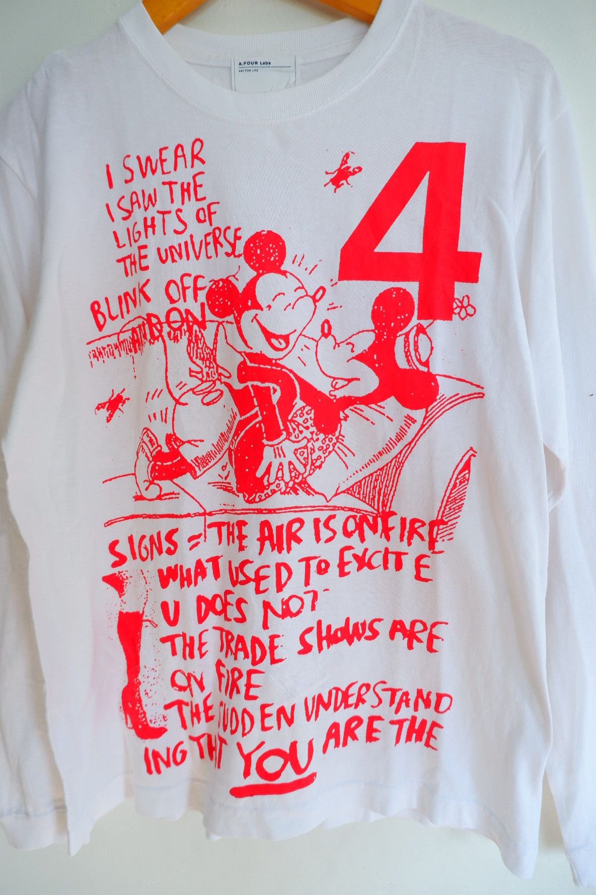 20471120 A.Four Labs Fountains Malcolm Mclaren Inspired Tshirt Size US S / EU 44-46 / 1 - 3 Thumbnail