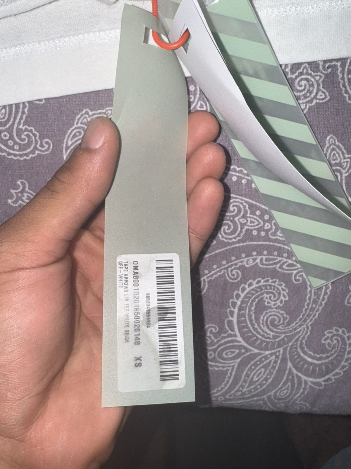 Off-White Off white logo long sleeve Size US XS / EU 42 / 0 - 5 Thumbnail