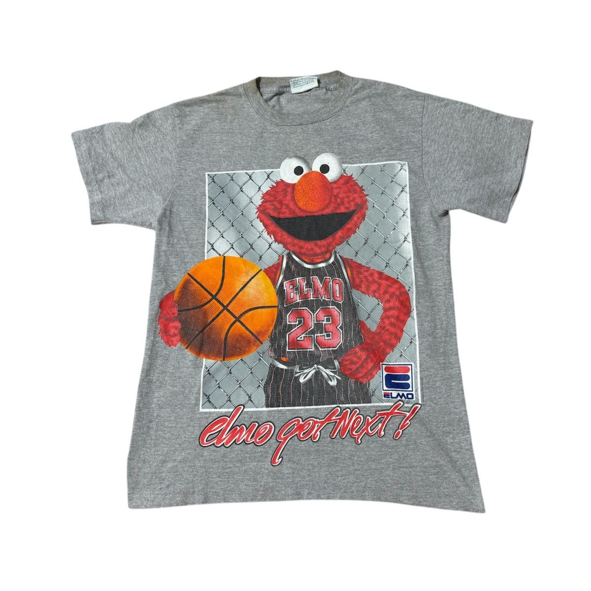 Vintage Vintage 90s Sesame Street Fila Elmo T-Shirt Size US M / EU 48-50 / 2 - 1 Thumbnail