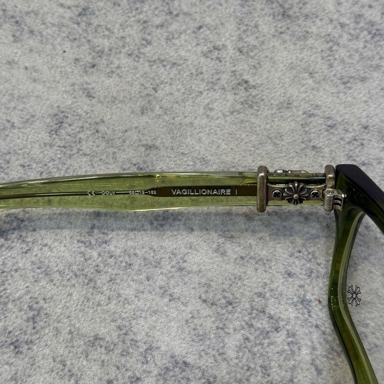 Chrome Hearts Chrome Hearts VAGILLIONAIRE I DARK OLIVE Size ONE SIZE - 4 Thumbnail