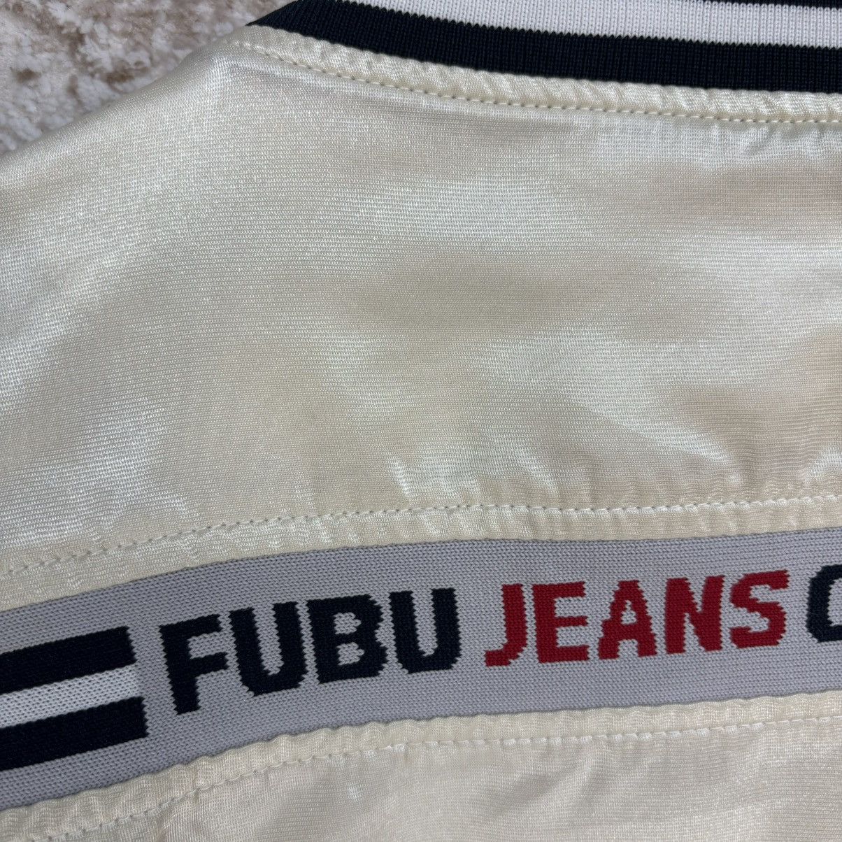 Fubu × Vintage Vintage FUBU Jeans Light Bomber Jacket Size US XL / EU 56 / 4 - 11 Thumbnail