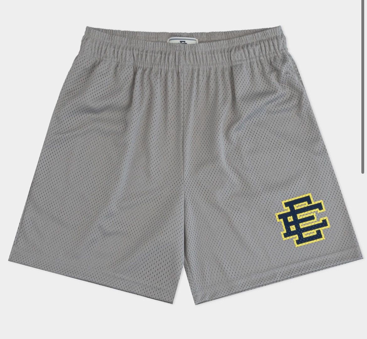 Eric Emanuel Eric Emanuel grey w navy EE shorts medium Size US 30 / EU 46 - 1 Thumbnail