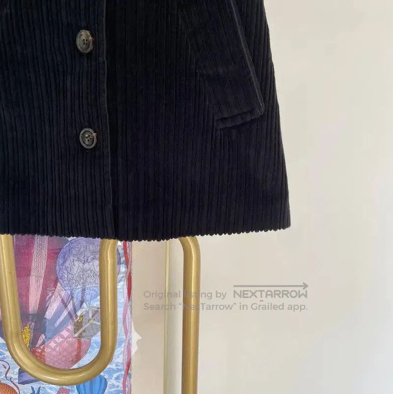 Miu Miu Miu Miu Black Cotton Striped Mini Skirt . Size 23" - 4 Thumbnail