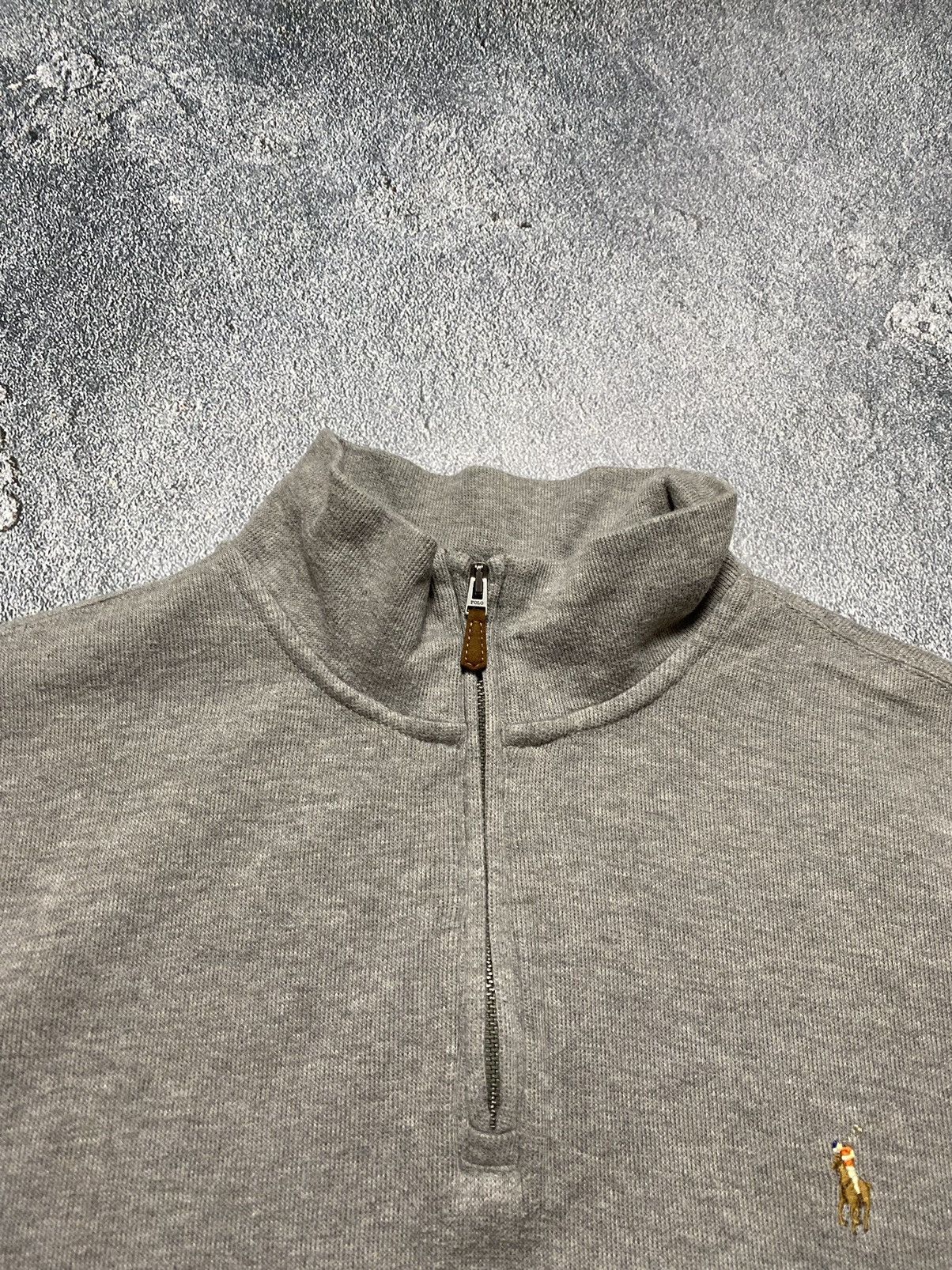 Polo Ralph Lauren × Vintage Vintage Polo Ralph Lauren 1/3 zip box fit y2k sweater Size US L / EU 52-54 / 3 - 6 Thumbnail