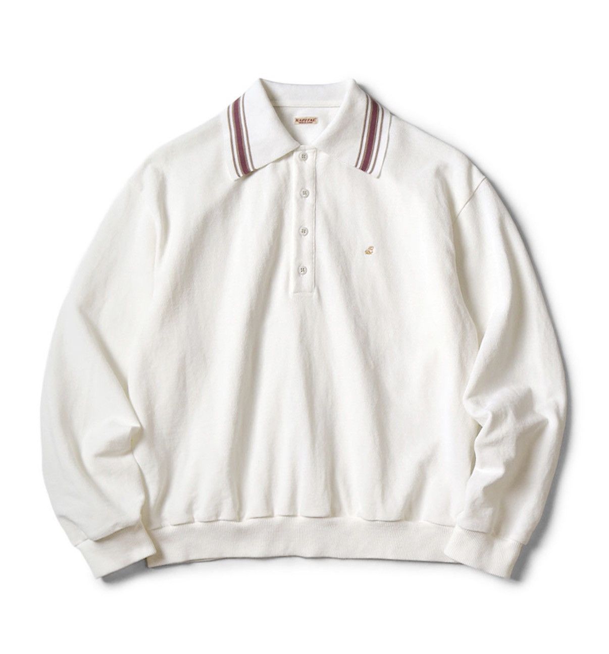 Kapital KAPITAL Kanoko Retro Polo shirt size 4 Size US XL / EU 56 / 4 - 1 Thumbnail