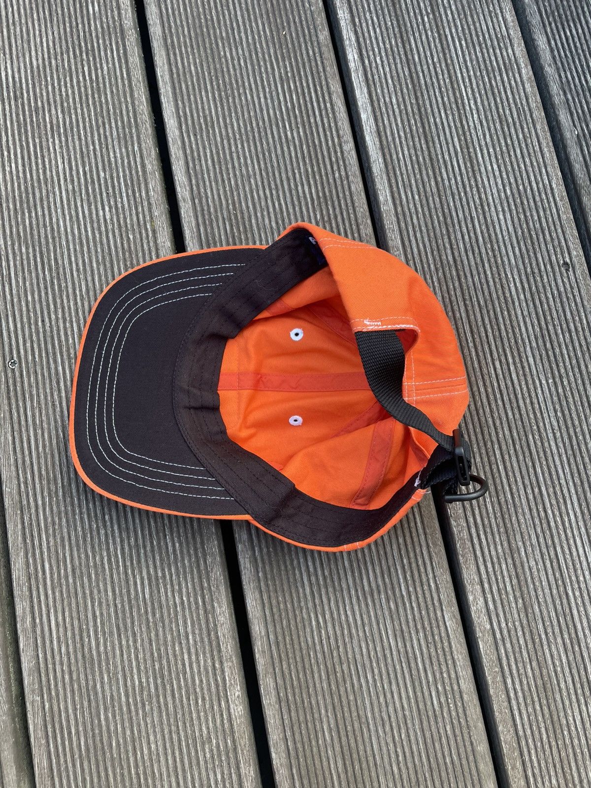 Polo Ralph Lauren Vintage Polo Sport Ralph Lauren Orange Strapback NWT Size ONE SIZE - 5 Thumbnail