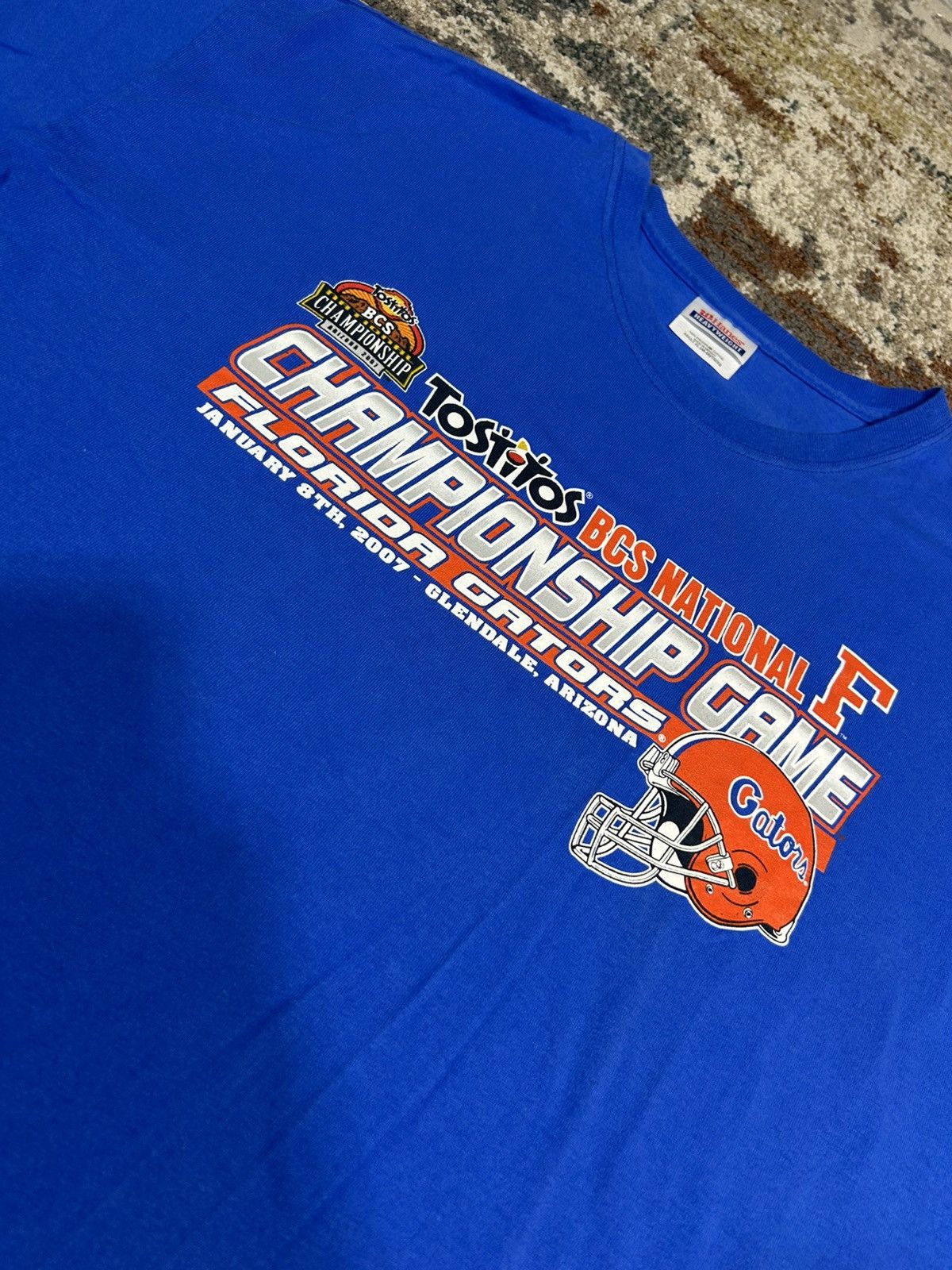 Vintage 2007 Florida Gators National Championship Game Tee Size US XL / EU 56 / 4 - 2 Thumbnail