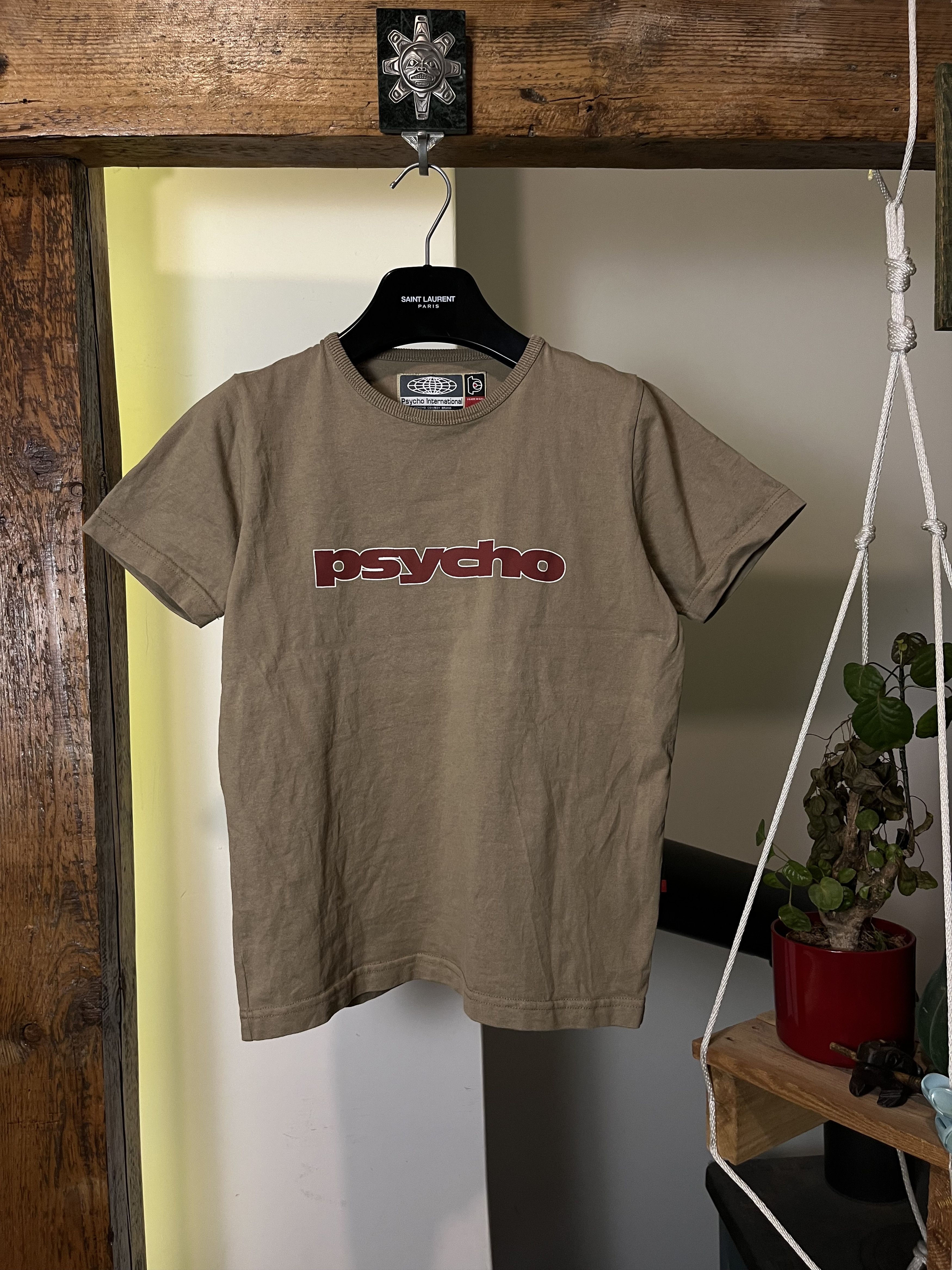 Band Tees × Vintage 90s Vintage PSYCHO Cowboys International Brand Big Logo Size US S / EU 44-46 / 1 - 1 Thumbnail
