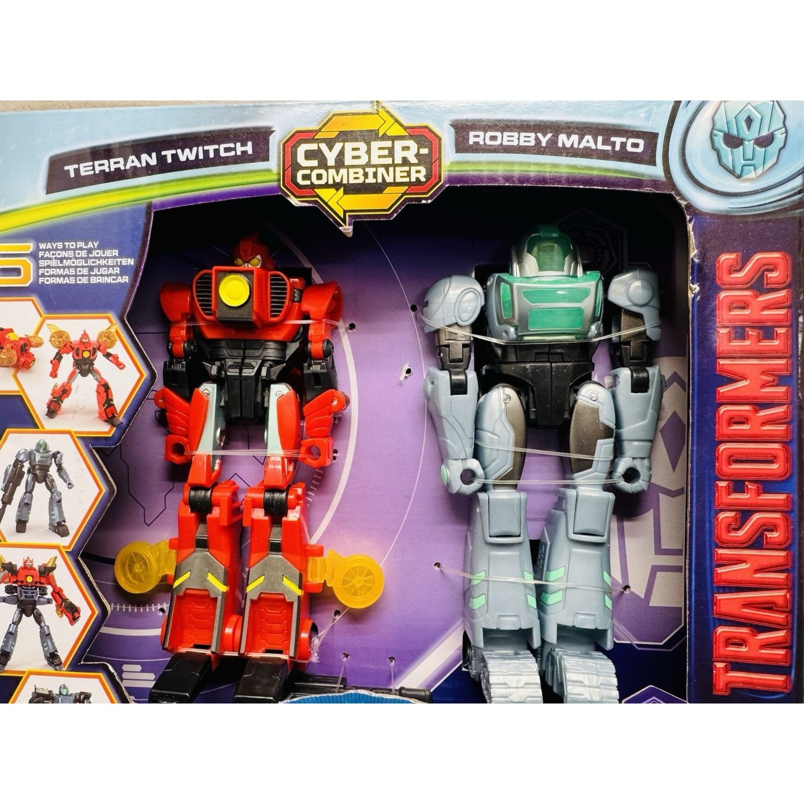 Other Hasbro Transformers EarthSpark Cyber-Combiner Terran Twitch Size ONE SIZE - 7 Thumbnail