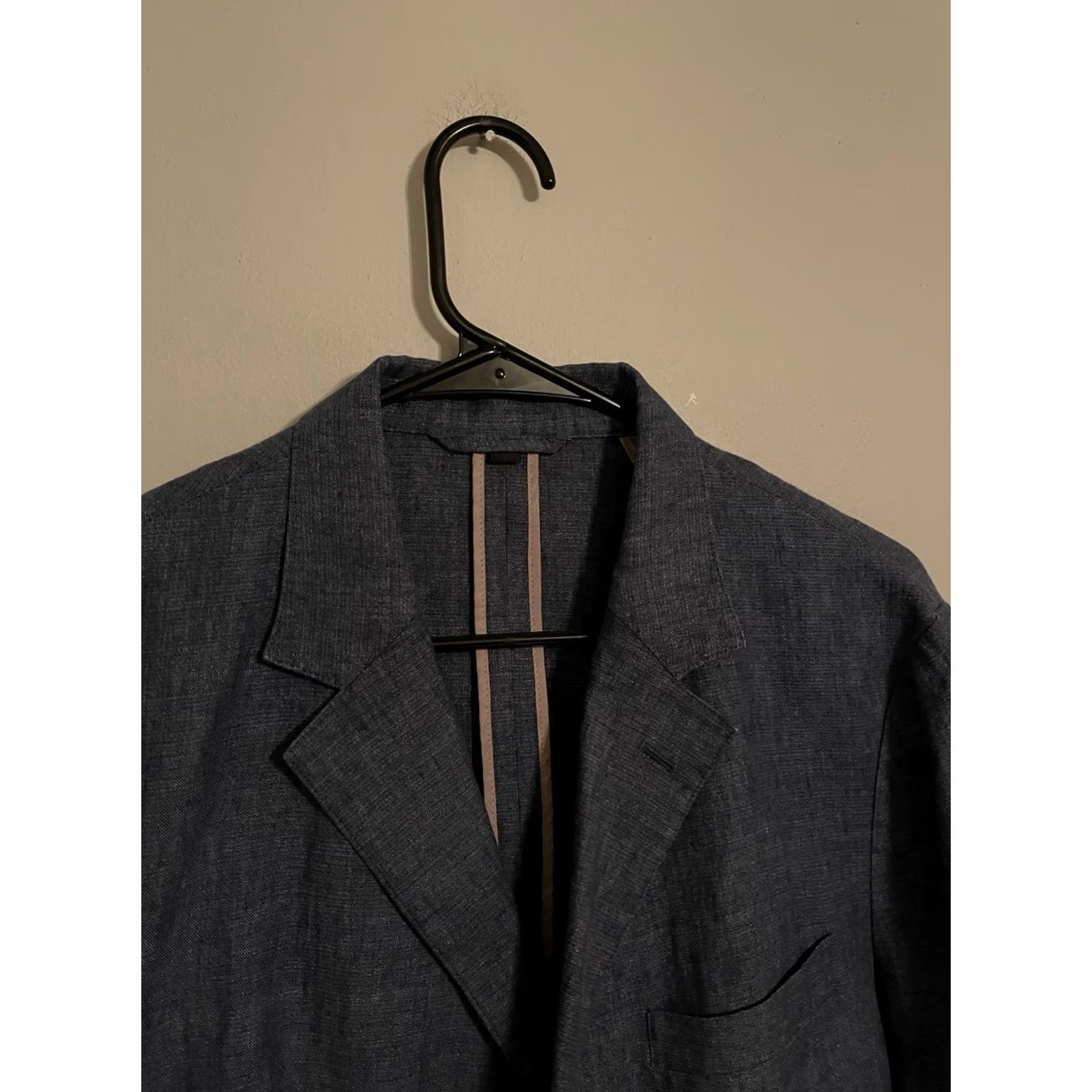 Bonobos Bonobos Slim Fit Lanificio Campore Chambray Linen Blazer Jacket - Men's 40R Size 40R - 3 Thumbnail