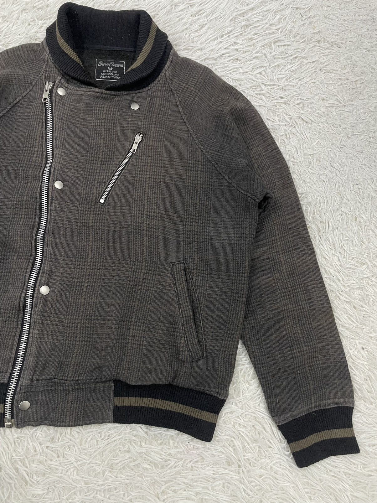 Final Home Vintage Final Home Asymmetrical Plaid Jacket Size US M / EU 48-50 / 2 - 4 Thumbnail