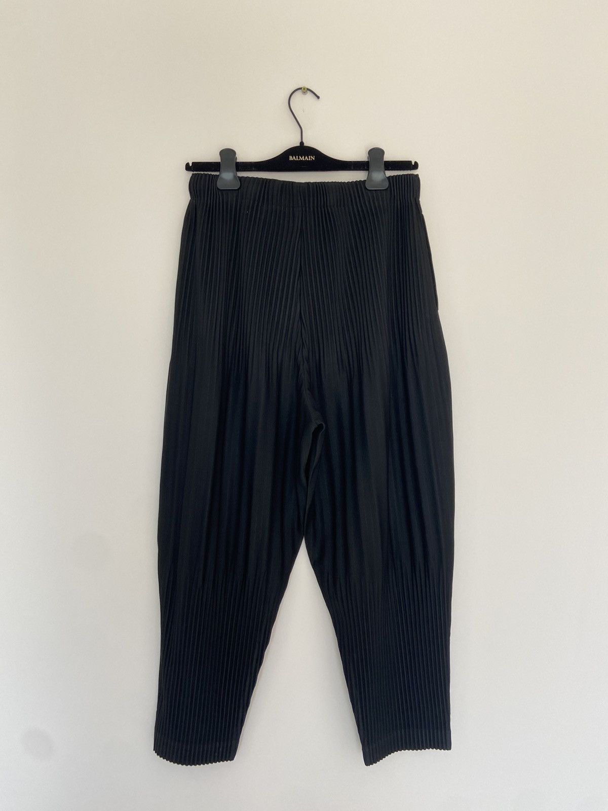 Issey Miyake Homme Plisse Pleats Please Tapered Trousers