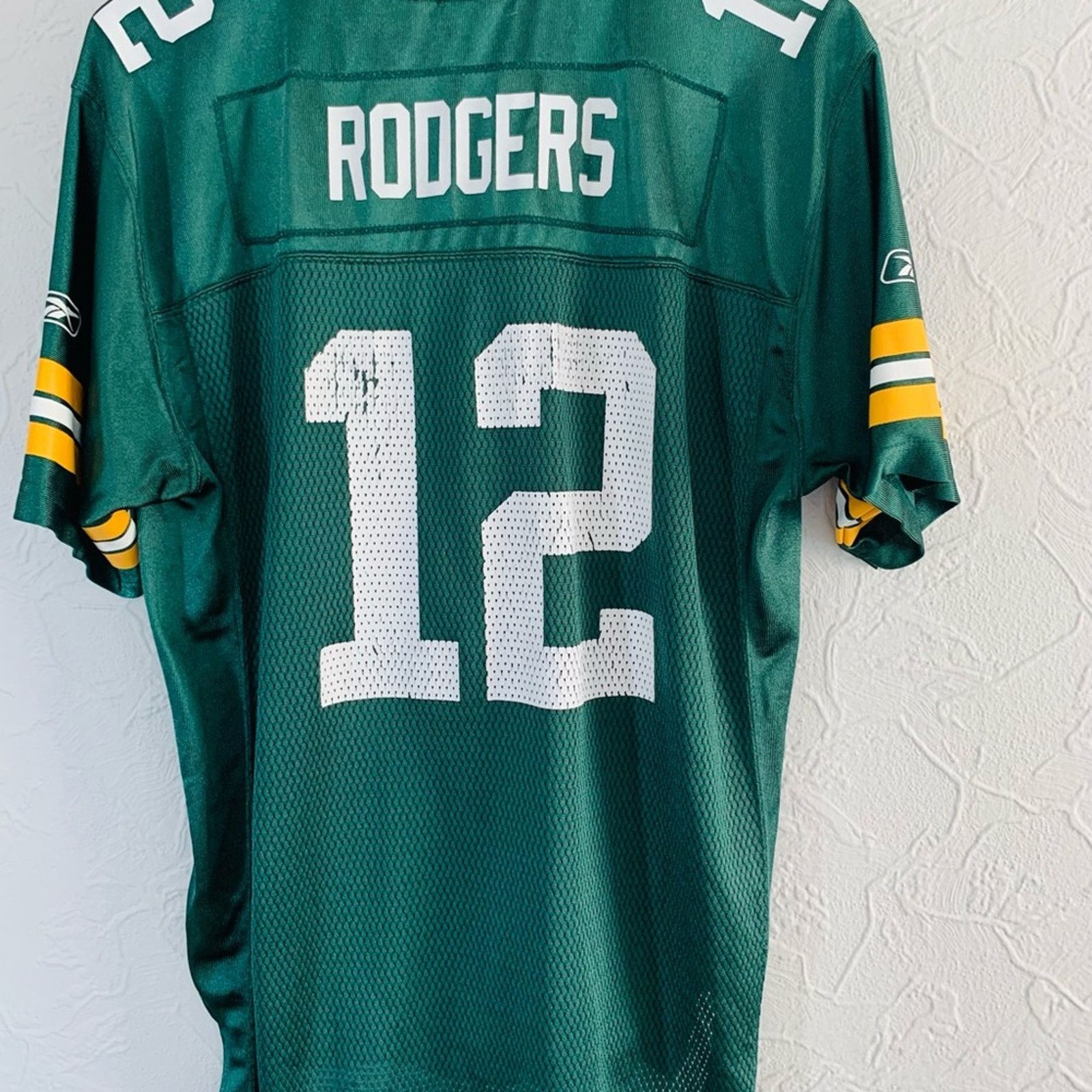 Reebok REEBOK ON FIELD AARON RODGERS PACKERS JERSEY YOUTH XL Size M / US 6-8 / IT 42-44 - 3 Thumbnail