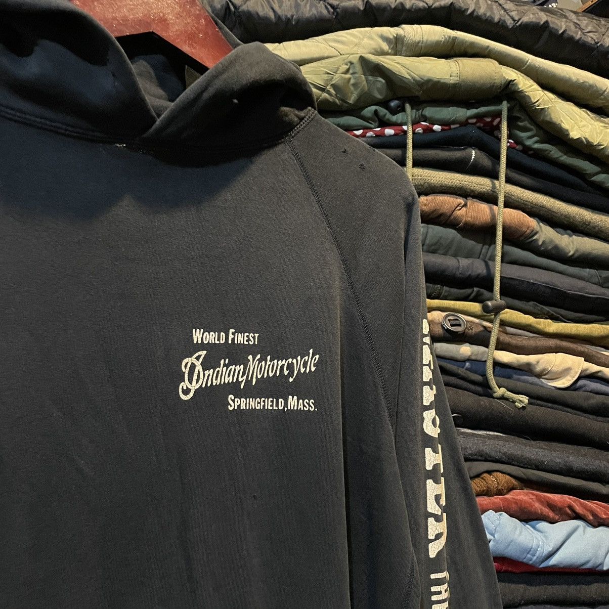 Indian Motorcycle × Japanese Brand × Toyo Enterprises Pullover Hoodie Indian Motorcycle V Club Sioux Valley Cycle Size US M / EU 48-50 / 2 - 8 Thumbnail