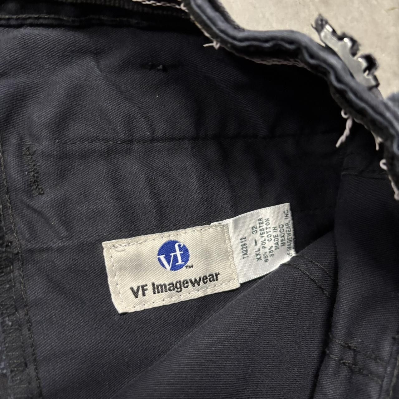 Japanese Brand × Vintage Crazy Vintage Y2K/2000s Baggy Black Streetwear Workwear Skater Style Cargo Pants! Size US 44 / EU 60 - 8 Thumbnail