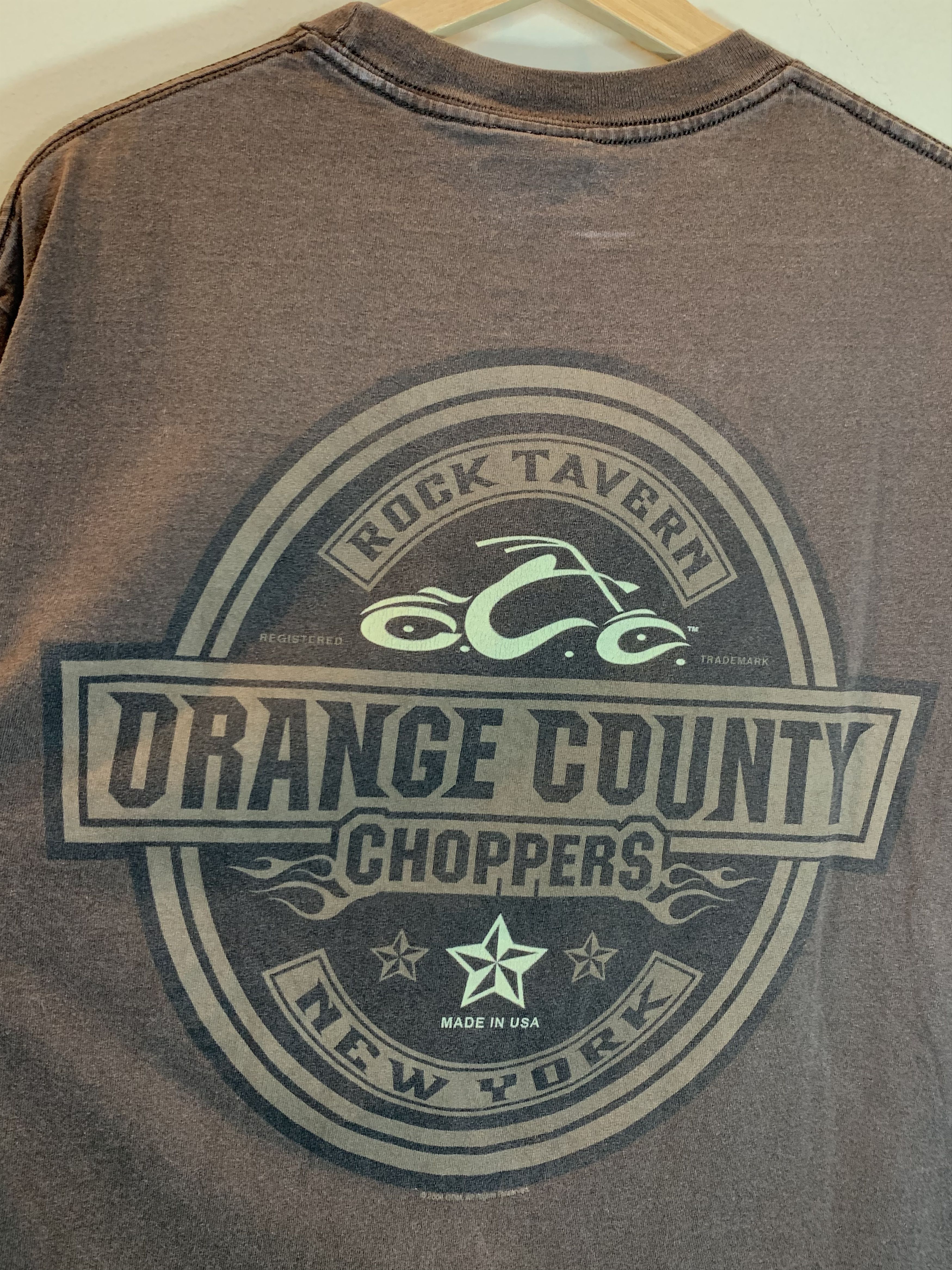 Vintage *RARE* Vintage Orange County Choppers Biker Motorcycle Shirt Size US L / EU 52-54 / 3 - 4 Thumbnail