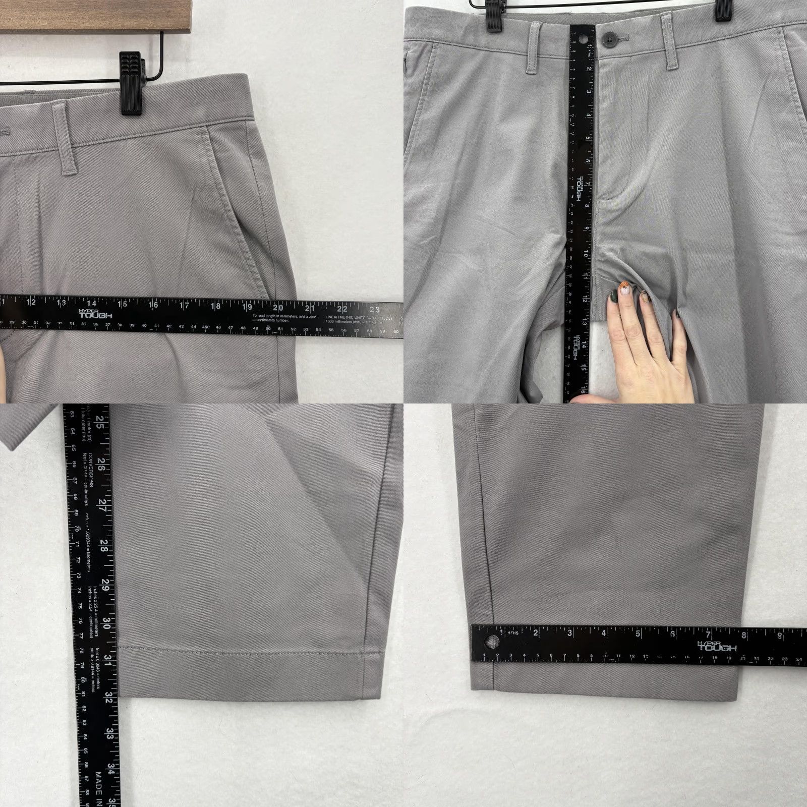 J.Crew J.CREW Flex Pants Mens 34x32 Gray Straight Fit TruTemp 365 Chino Casual Golf NWT Size US 34 / EU 50 - 9 Thumbnail