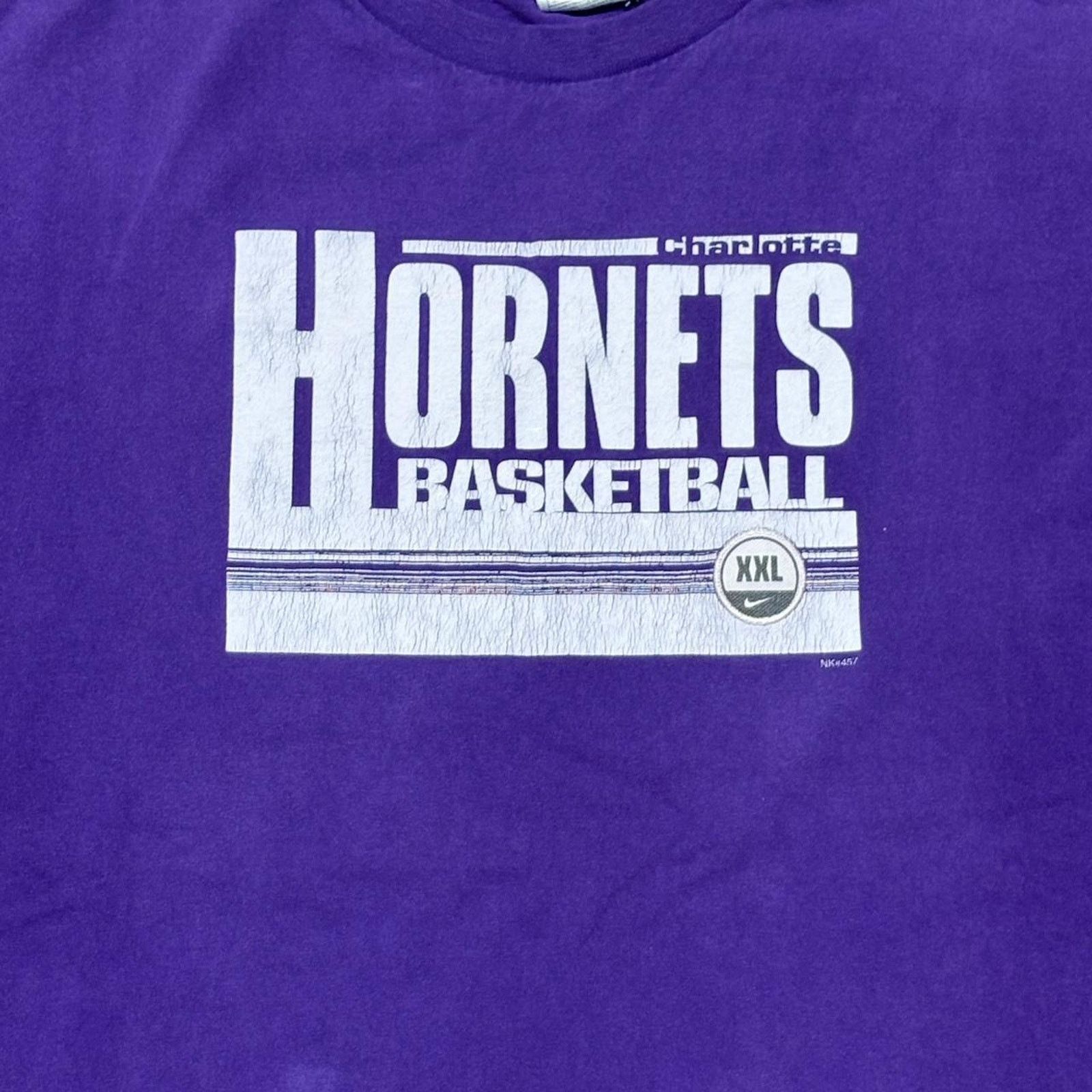 Nike Vintage y2k nike nba charlotte Size US XL / EU 56 / 4 - 4 Thumbnail