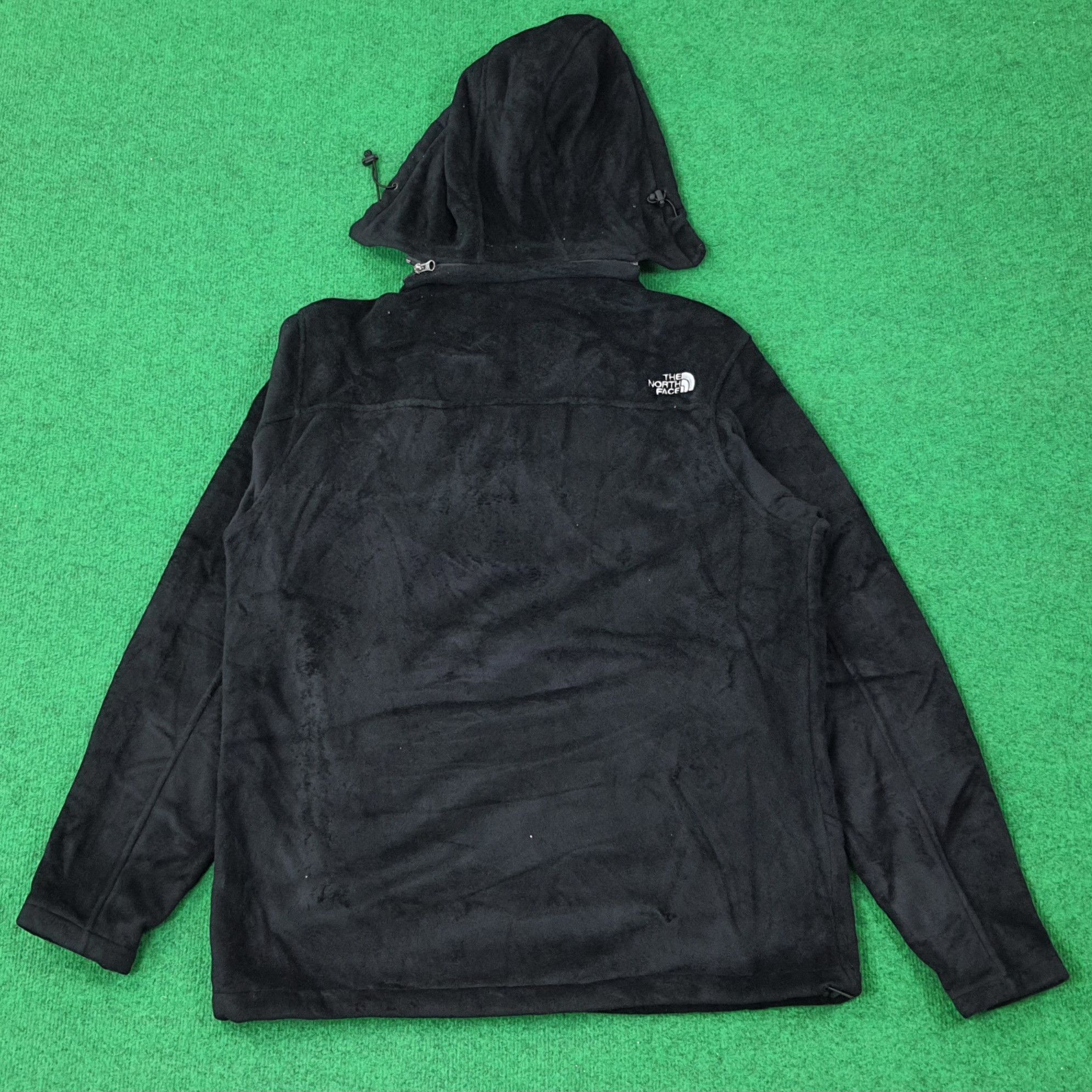 The North Face Vintage The North Face Velvet Zipper Hoodie C255N6 Size US L / EU 52-54 / 3 - 3 Thumbnail