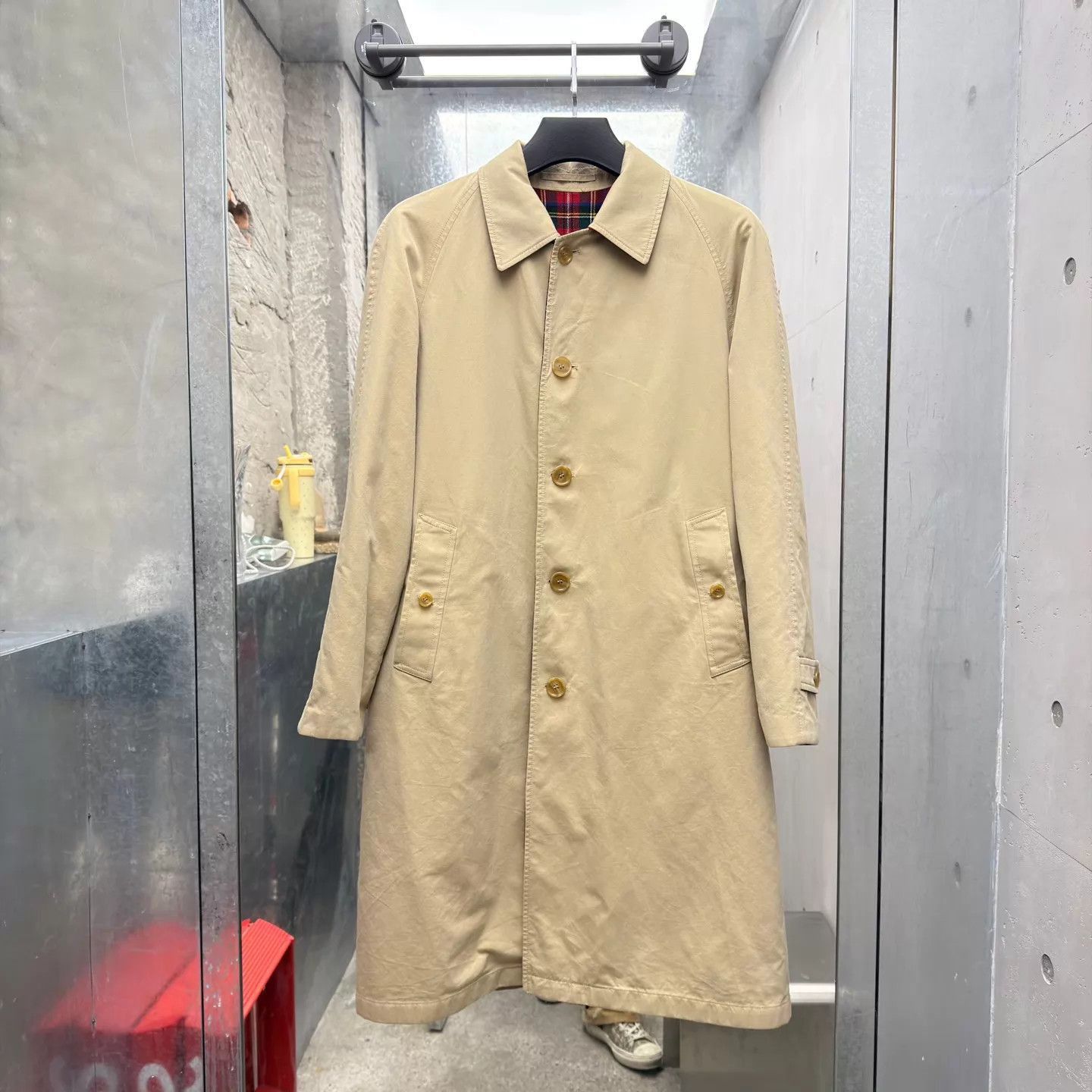 Burberry Multi-Colored Long Trench Coat Size M Size US M / EU 48-50 / 2 - 1 Thumbnail