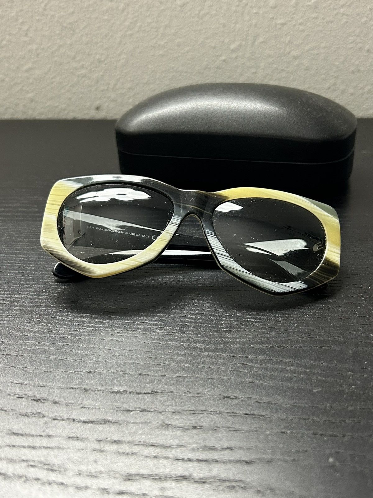 Balenciaga BALENCIAGA Gradient Printed Cat-eye Sunglasses Size ONE SIZE - 2 Thumbnail