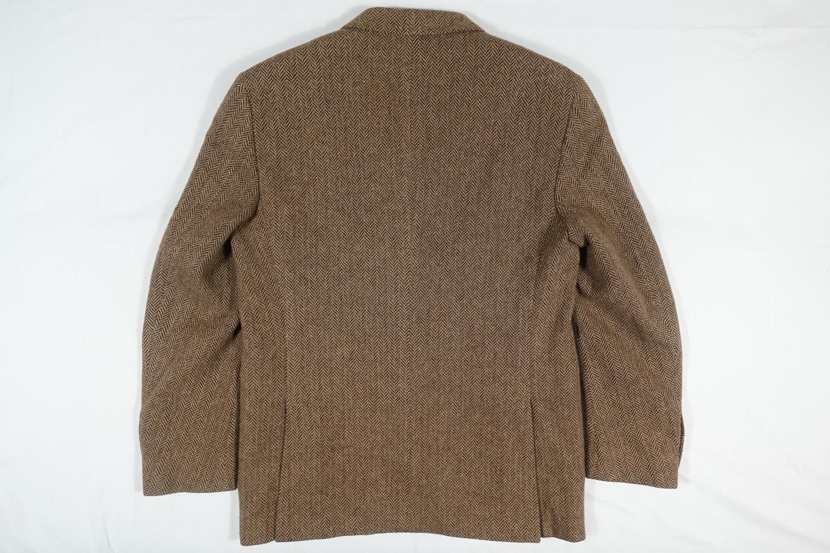 Polo Ralph Lauren Polo Ralph Lauren Blazer Jacket Coat Herringbone Tweed 40R Size 40R - 2 Thumbnail