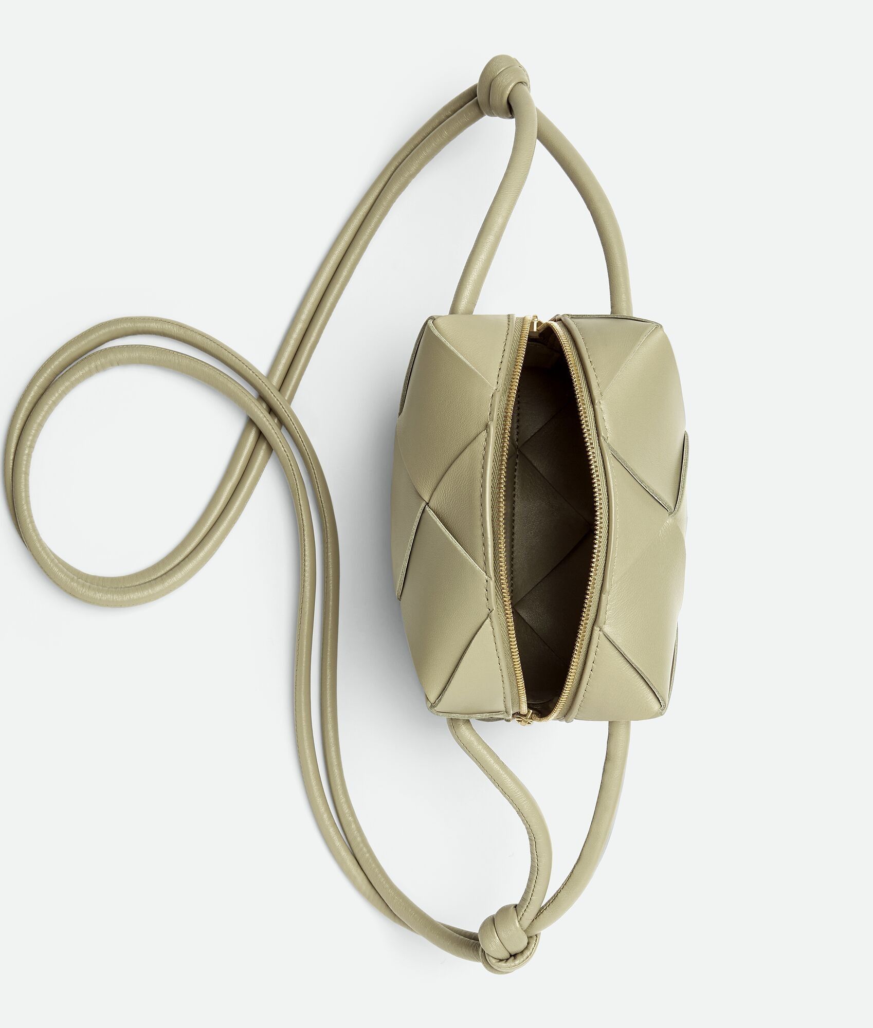 Bottega Veneta o1n1vont0325 Size: OS / Mini Cassette Camera Bag Olive Green Size ONE SIZE - 3 Thumbnail
