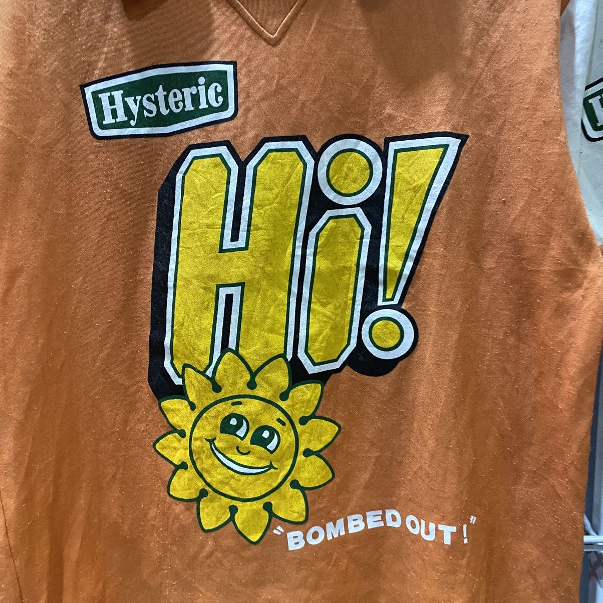 Hysteric Glamour 80’s Hysteric “Bombed Out” Sports Jersey Polo Size US M / EU 48-50 / 2 - 5 Thumbnail