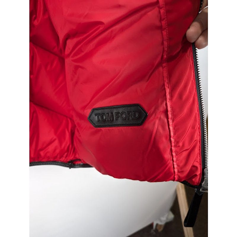 Tom Ford o1rshd1 Puffer Jacket in Candy Red Size US M / EU 48-50 / 2 - 15 Thumbnail
