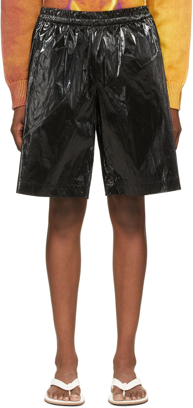 Dries Van Noten Tyvek® coated long shorts Size 25" / US 0 / IT 36 - 6 Thumbnail
