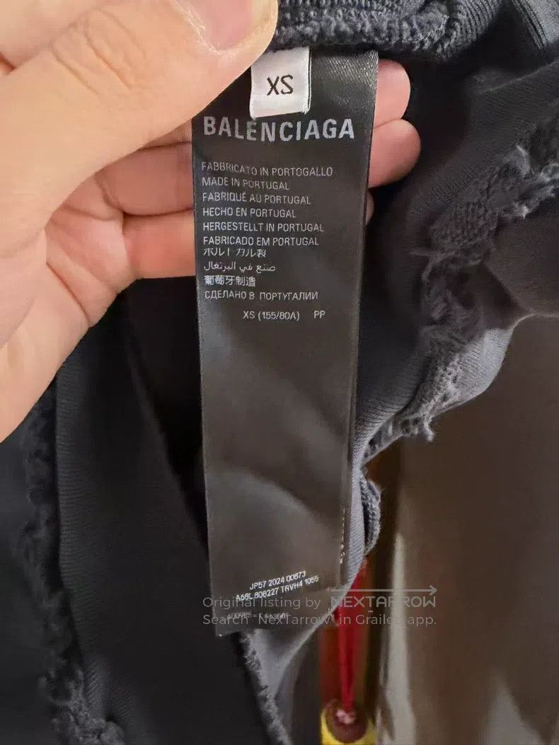 Balenciaga Balenciaga Black Zip-up Hoodie Size US XS / EU 42 / 0 - 4 Thumbnail