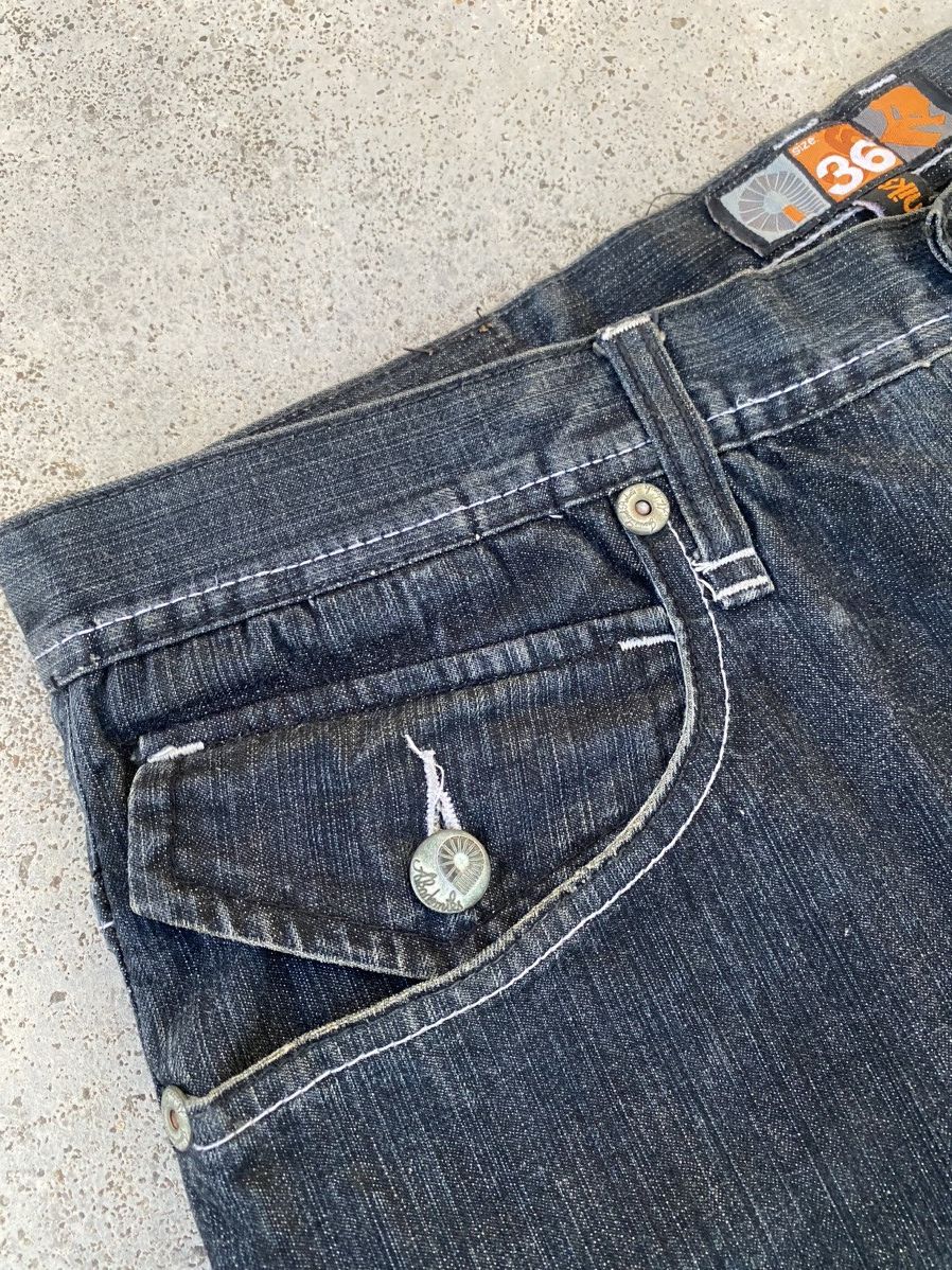 Akademiks 2000s Akademiks Baggy y2k Jnco affliction Jeans Styled Size US 36 / EU 52 - 7 Thumbnail