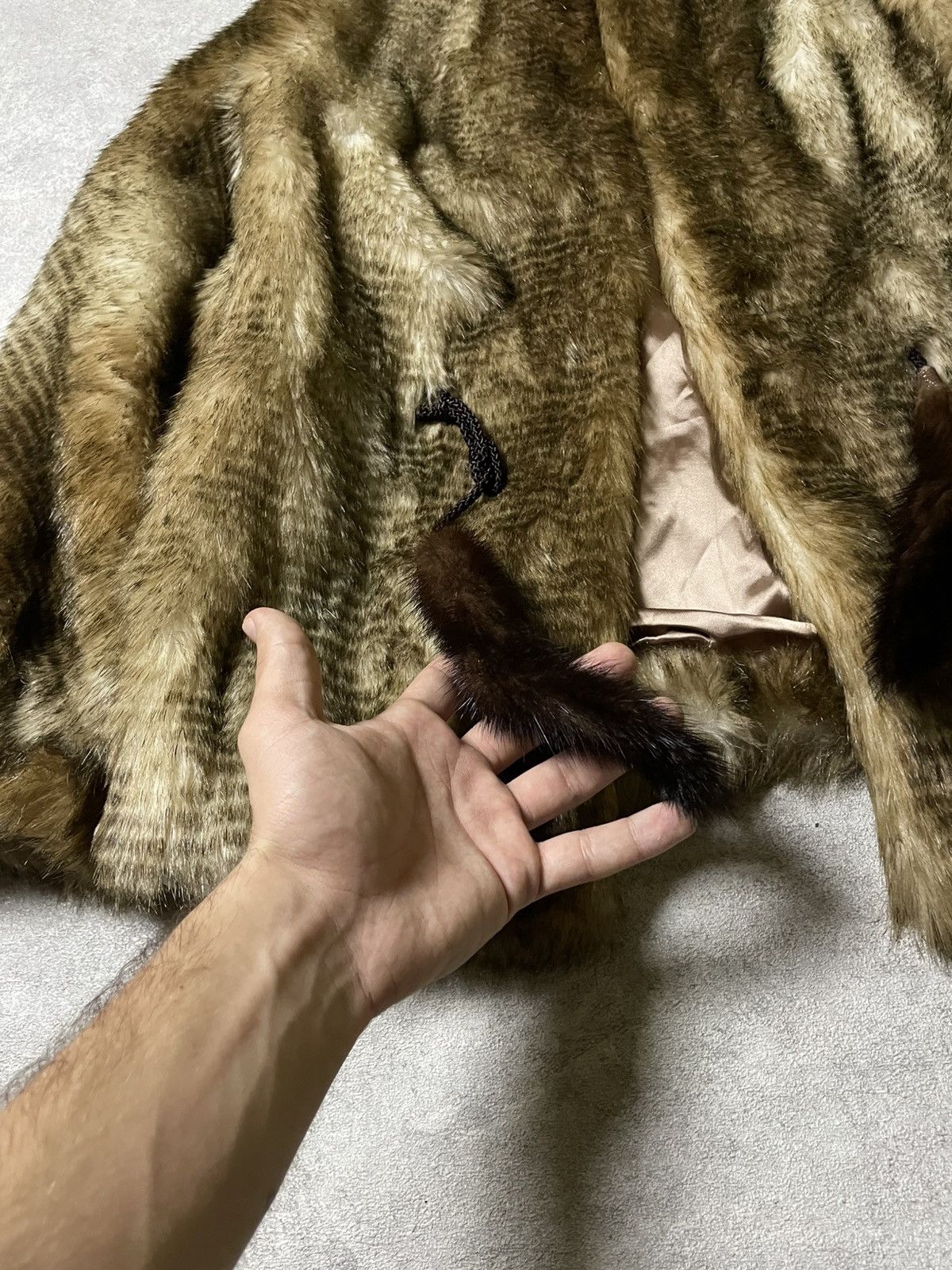 If Six Was Nine Y2K LGB IfSixWasNine Style Faux Leather Fur Zip Jacket Size US M / EU 48-50 / 2 - 21 Thumbnail