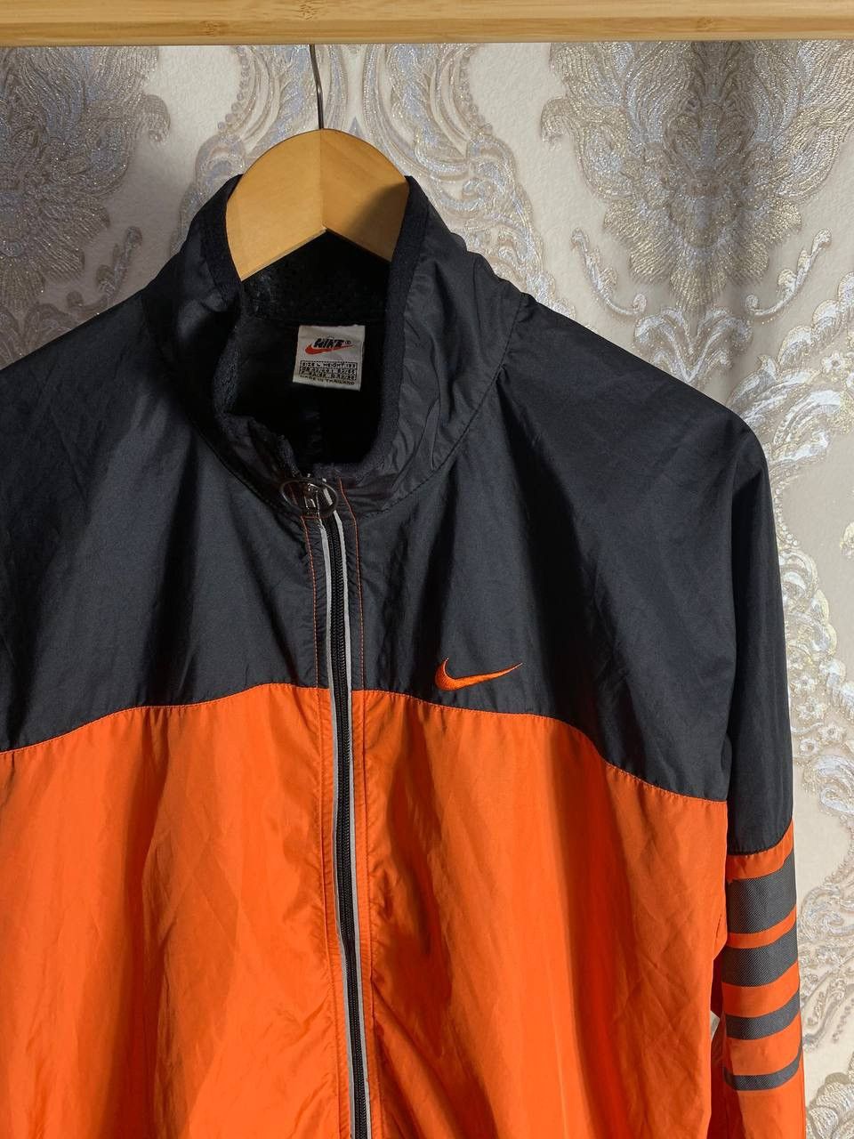 Nike × Vintage VERY RARE NIKE RETRO FULL ZIP LIGHT JACKET JAPAN STYLE Y2K Size US L / EU 52-54 / 3 - 3 Thumbnail