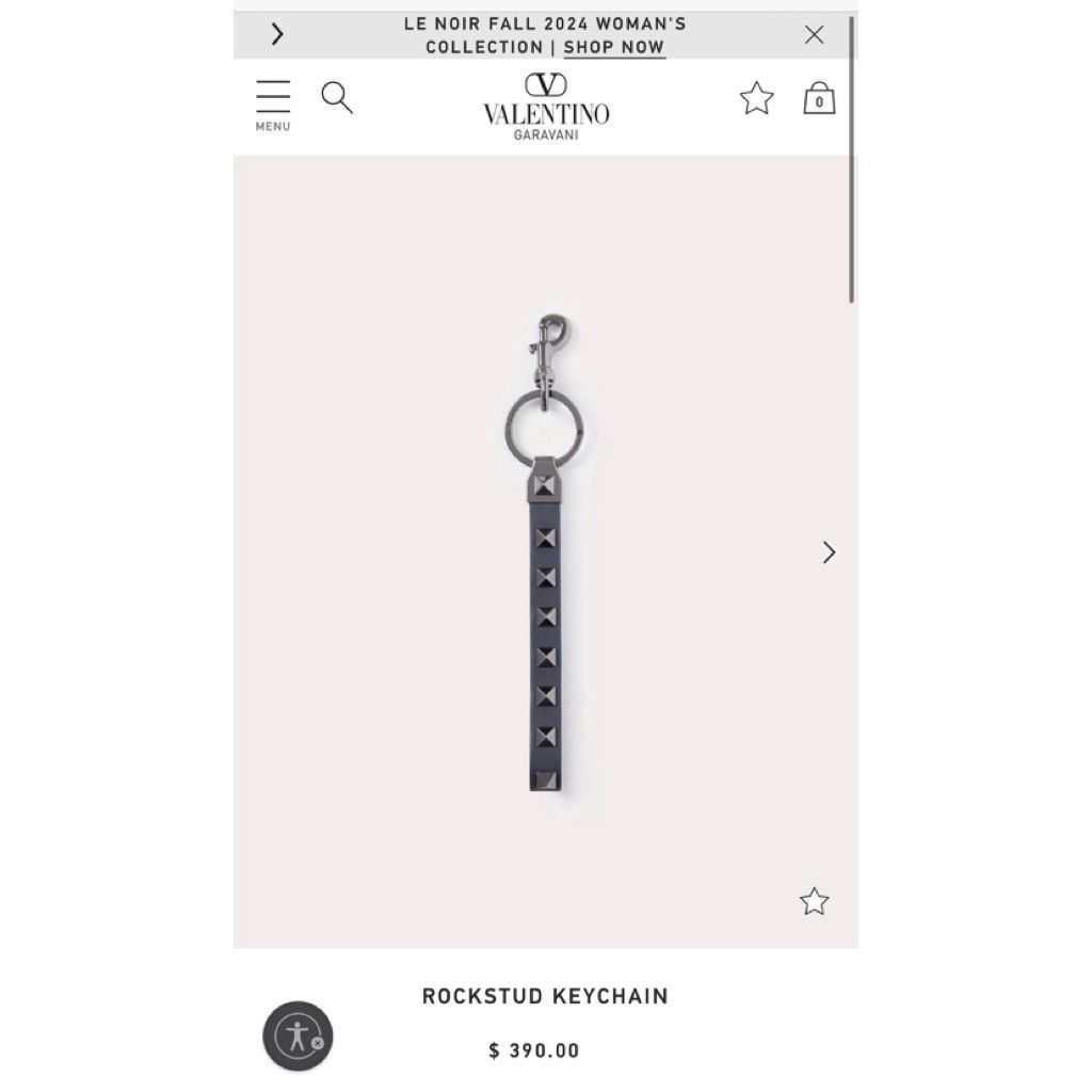 Valentino Rockstud keychain Size ONE SIZE - 9 Thumbnail