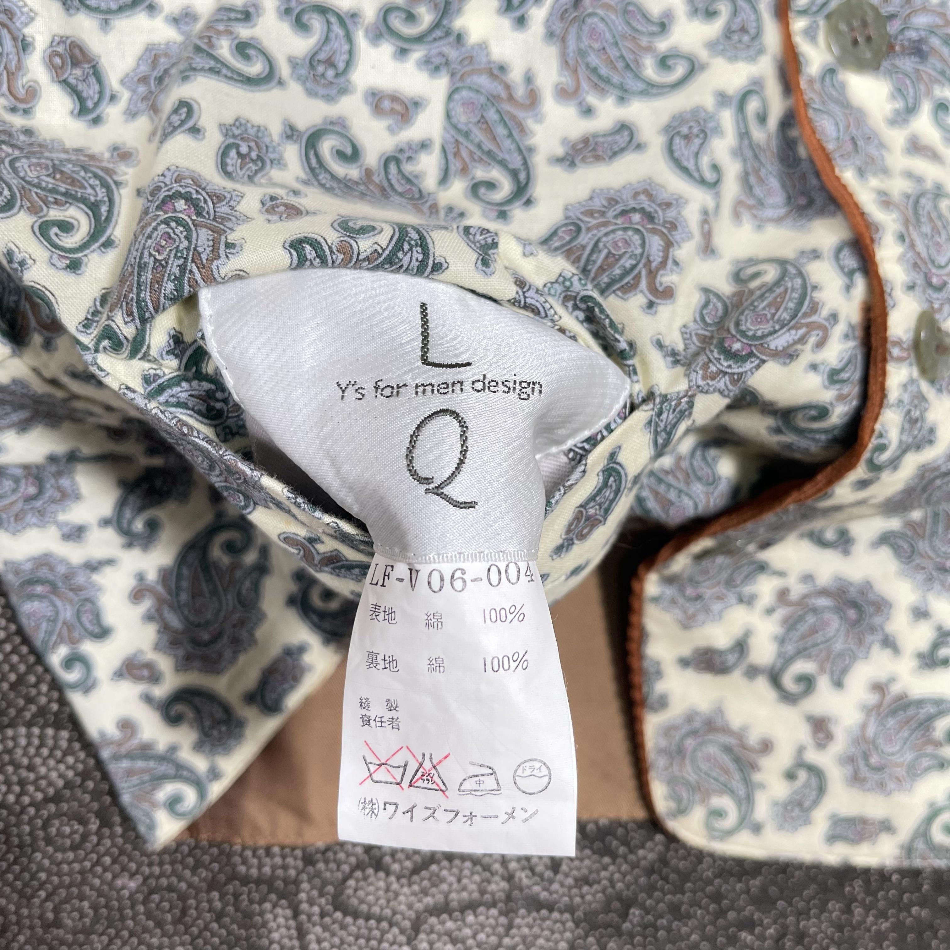 Yohji Yamamoto Yohji Yamamoto Y's Paisley Corduroy Reversible 1980s Vest Size US M / EU 48-50 / 2 - 9 Thumbnail