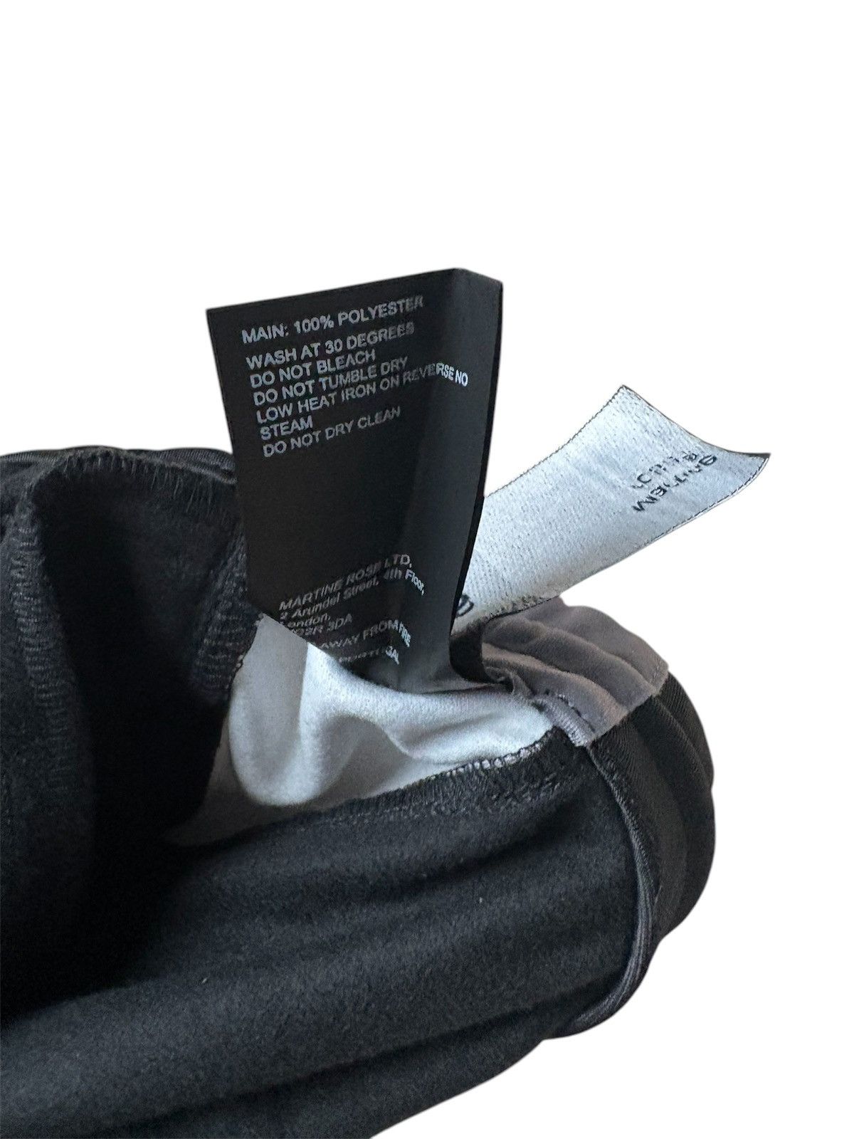 Martine Rose ($545) SS24 Wide Leg Flare Black/Grey/Blue Paneled Trackpant Size US 30 / EU 46 - 7 Thumbnail