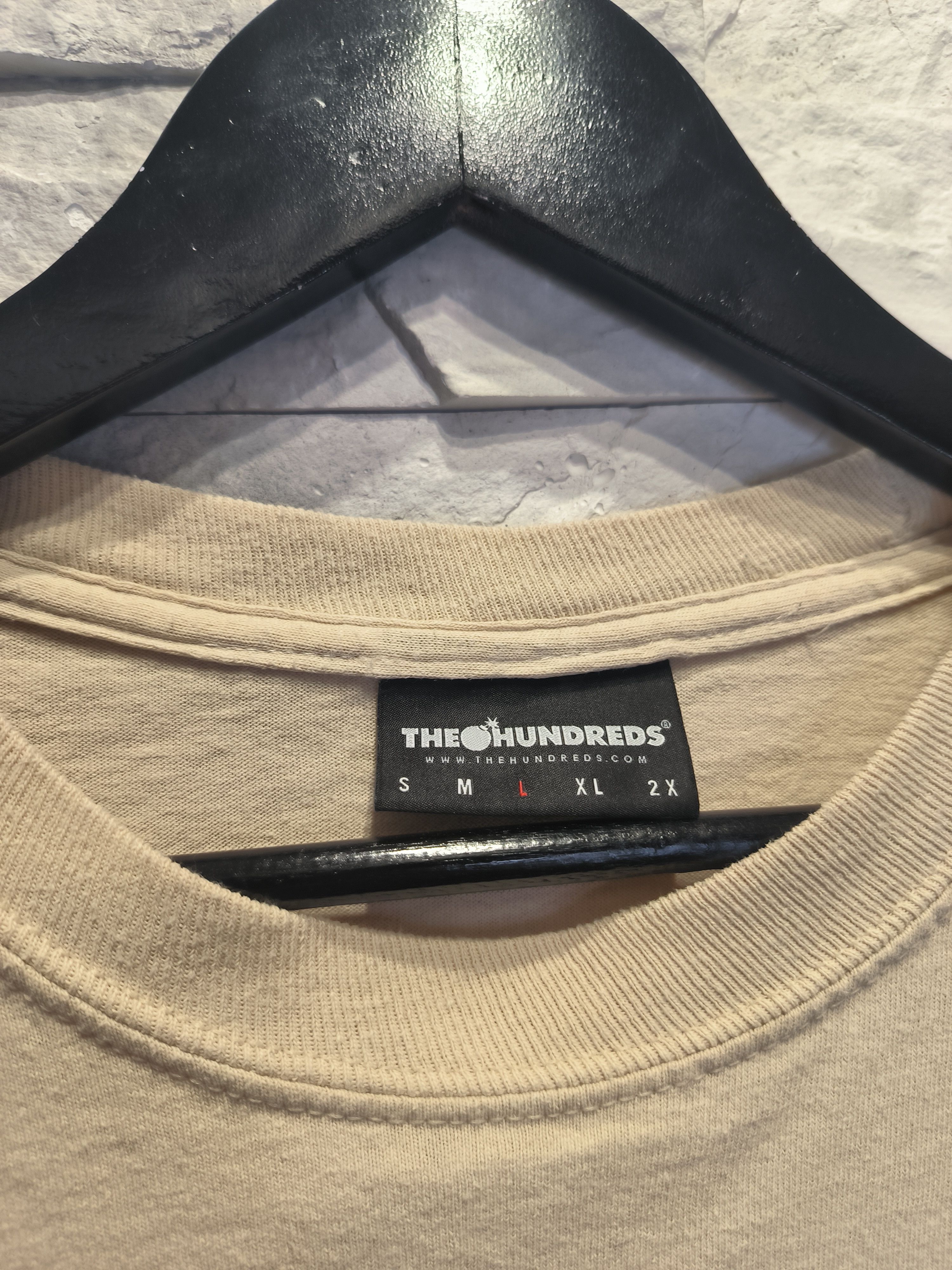 The Hundreds The Hundreads Long Sleeve Crewneck Sweatshirt Logo Beige Size US L / EU 52-54 / 3 - 4 Thumbnail