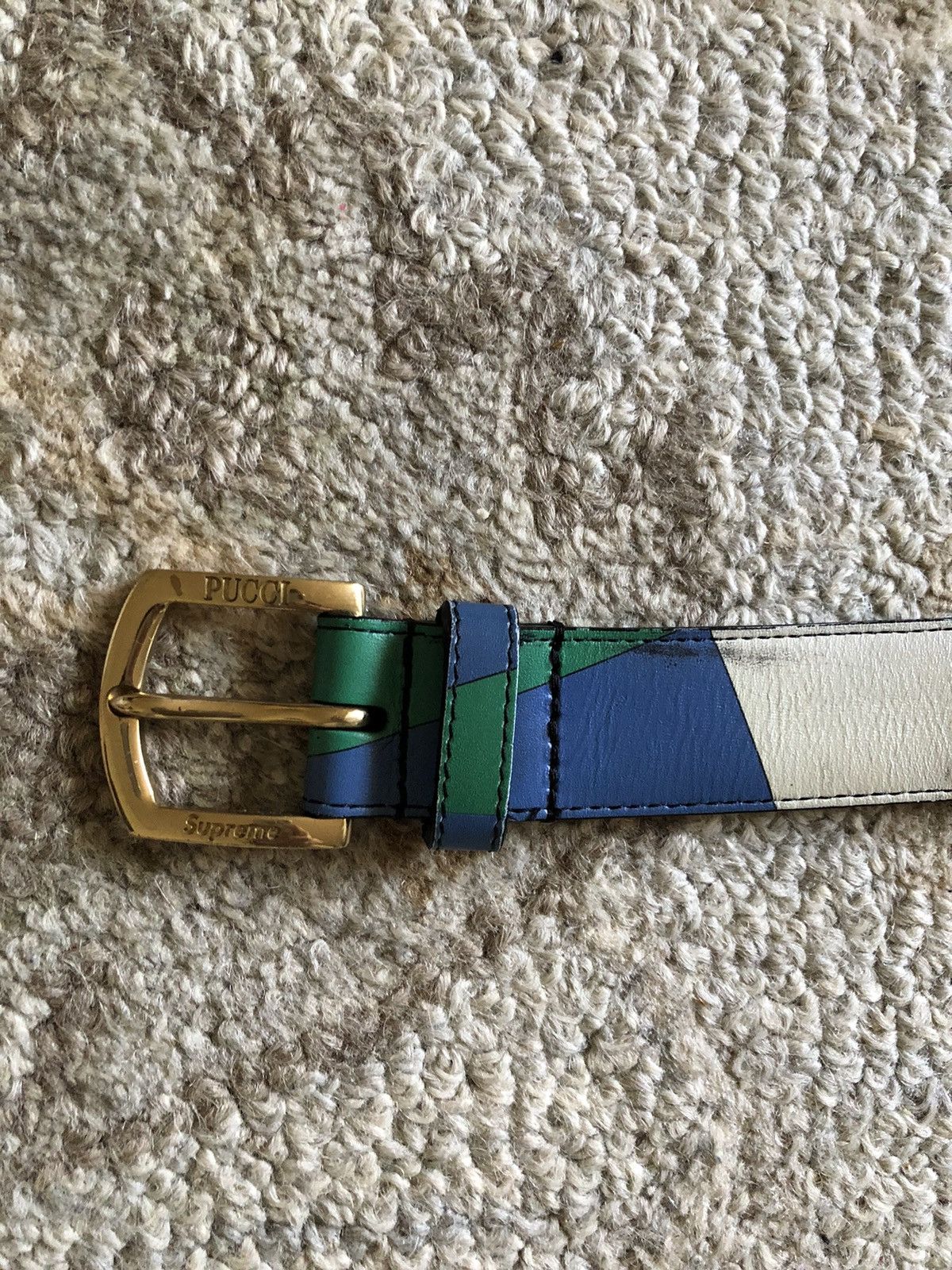 Supreme Supreme Pucci Belt Blue Size L Grailed